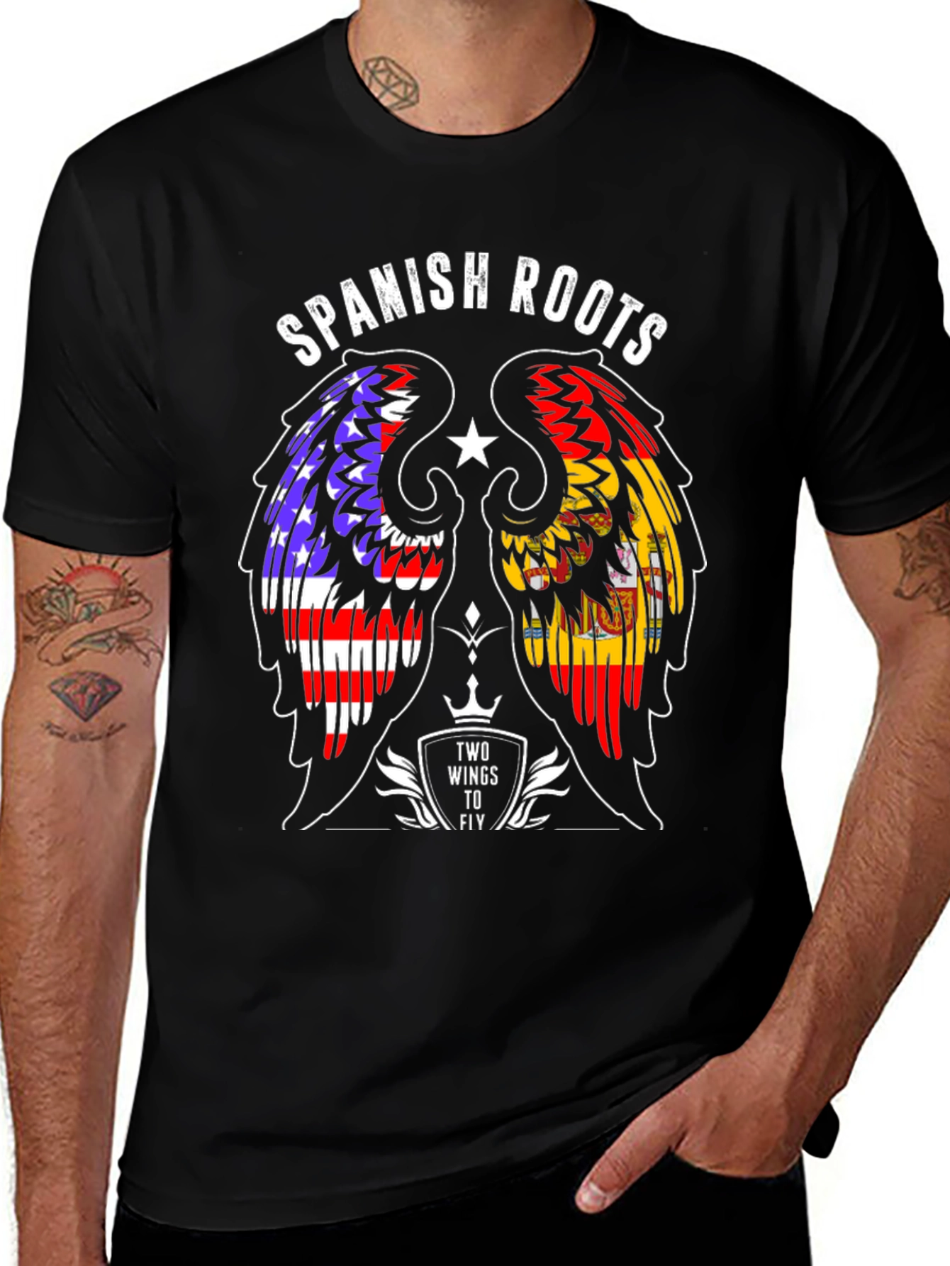 Spanish Roots Two Wings T-Shirt