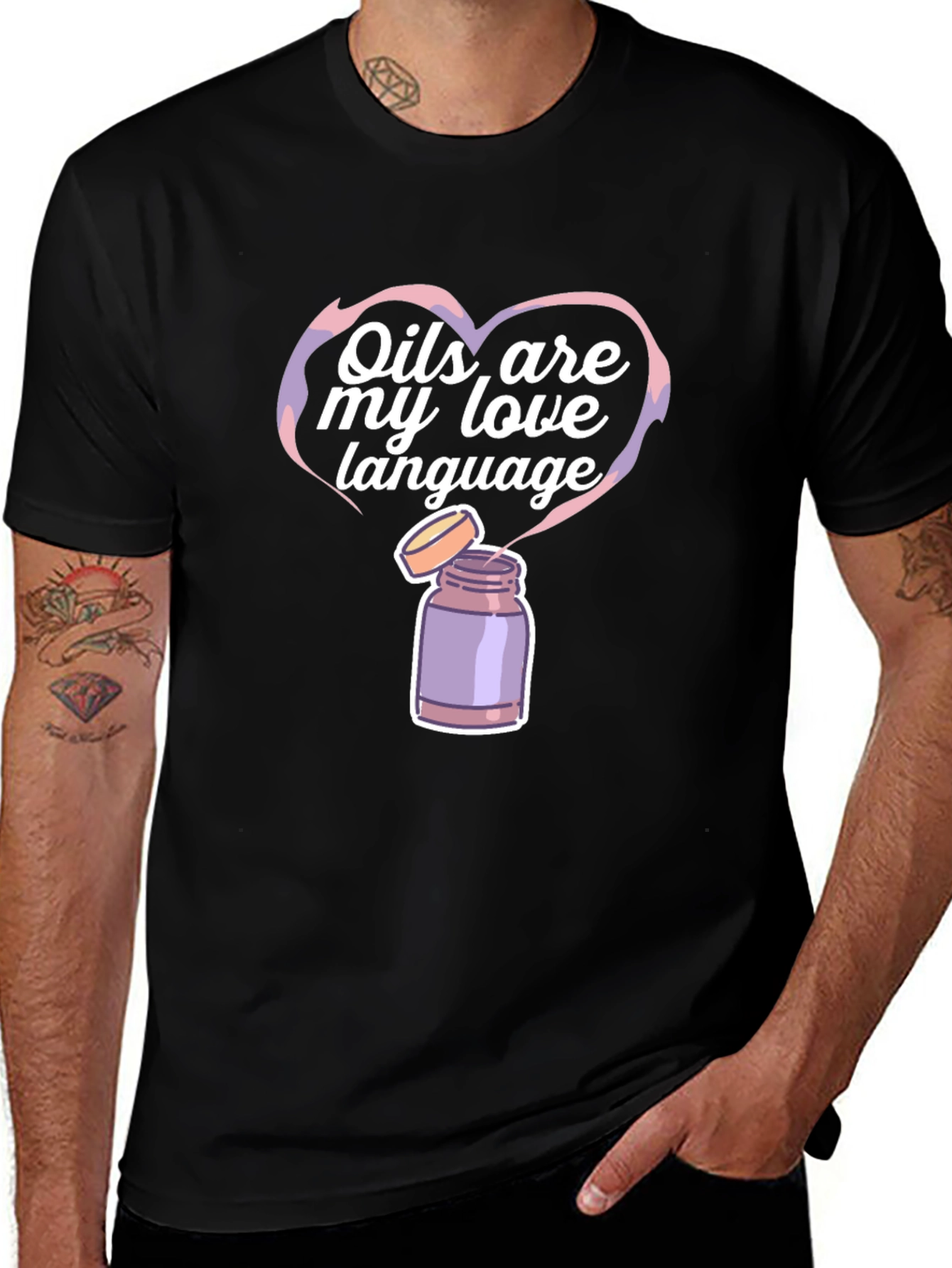 Oils Are My Love Language T-Shirt - Essential Oil Lover Tee
