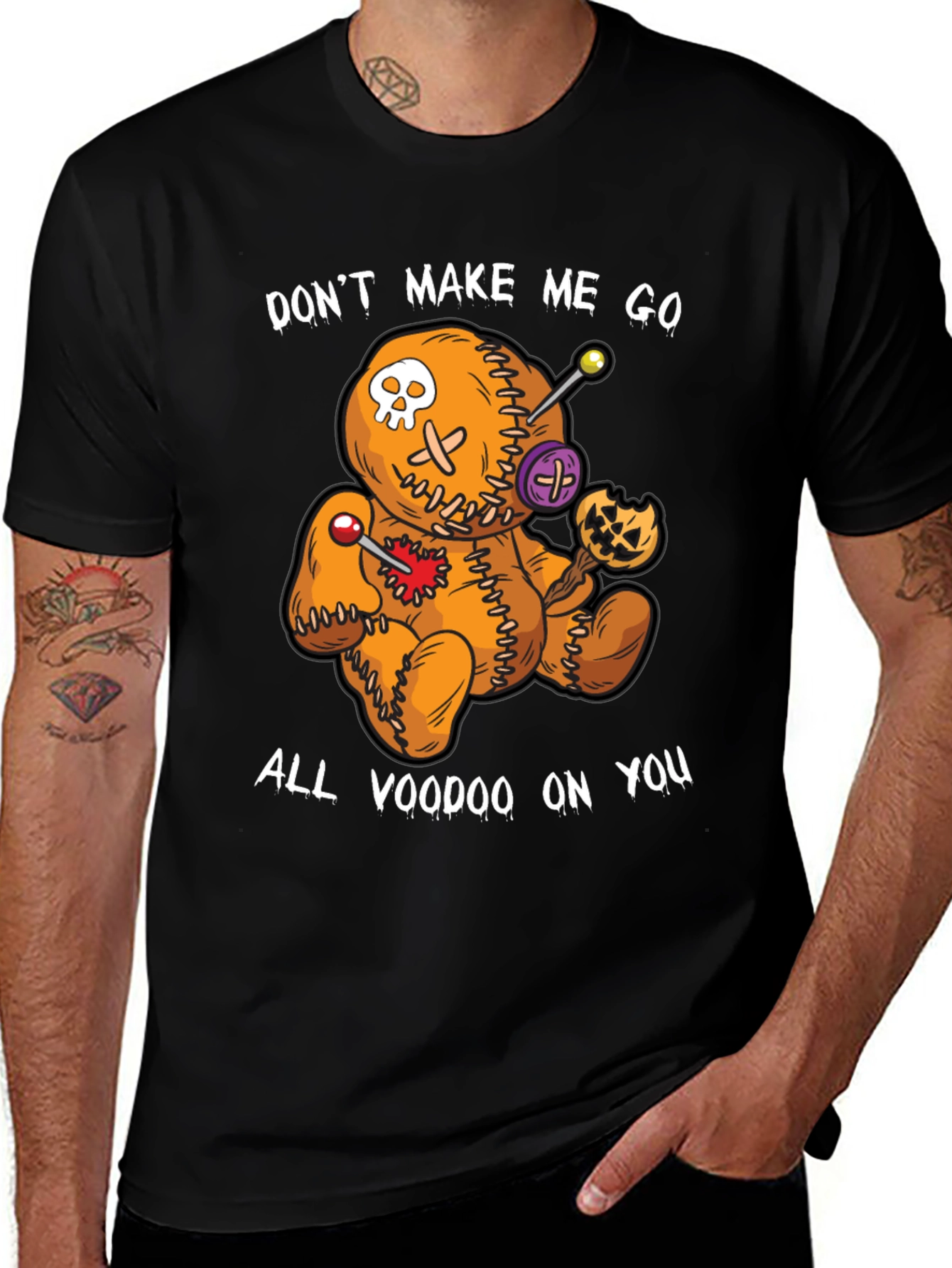 Variant 10 of Voodoo Doll Graphic T-Shirt