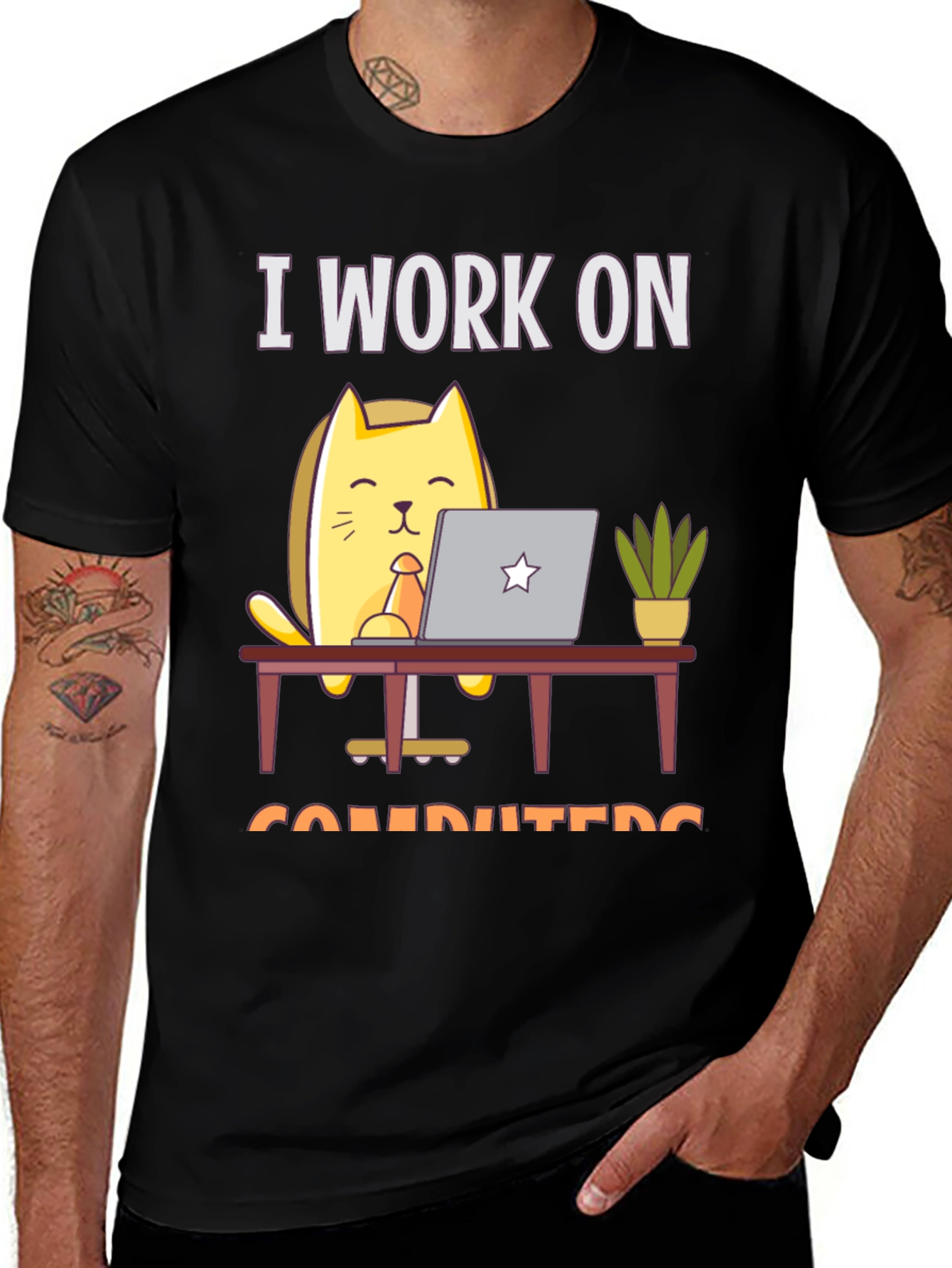 I Work On Computers T-Shirt