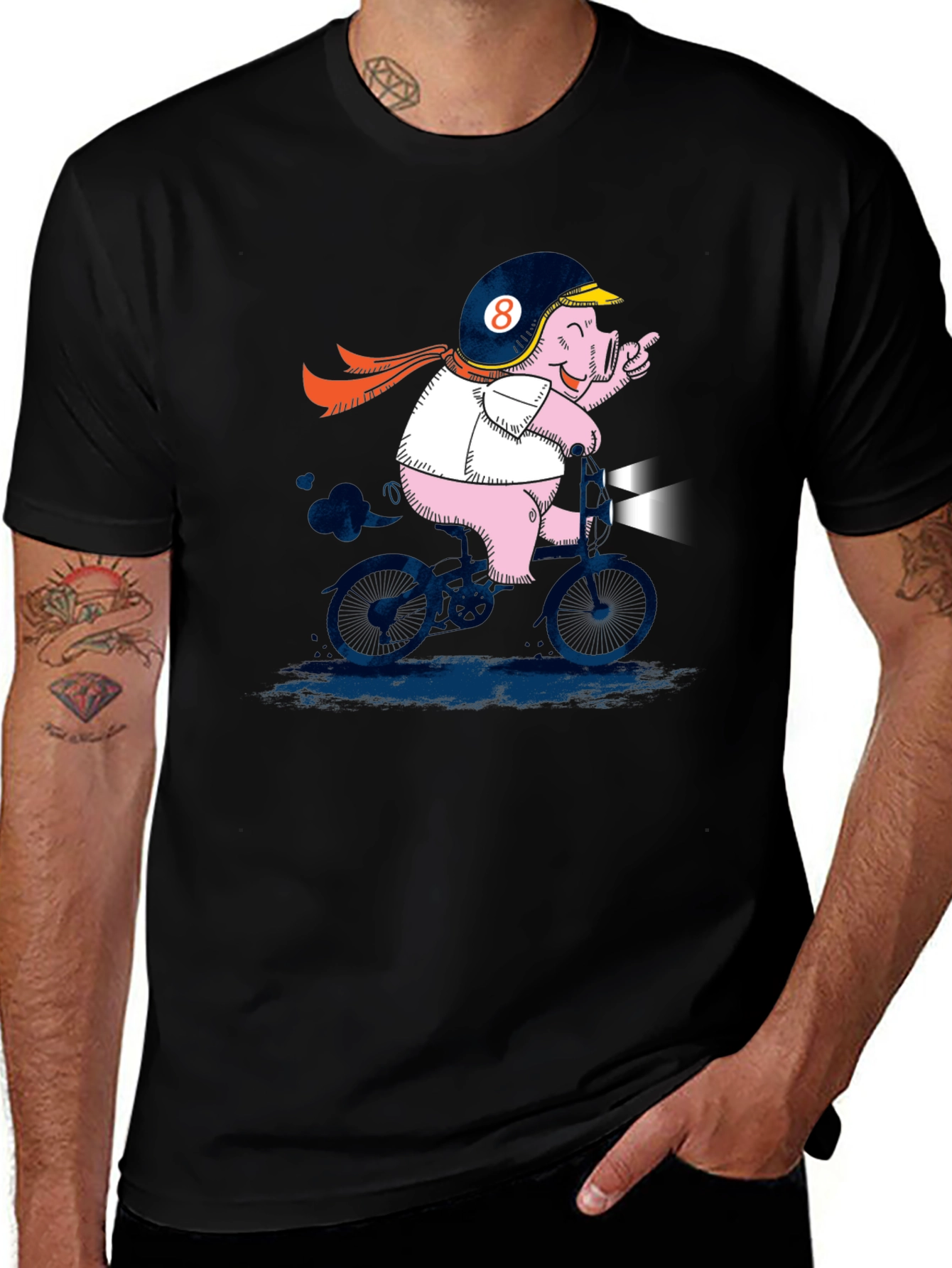 Pig on a Bike T-Shirt