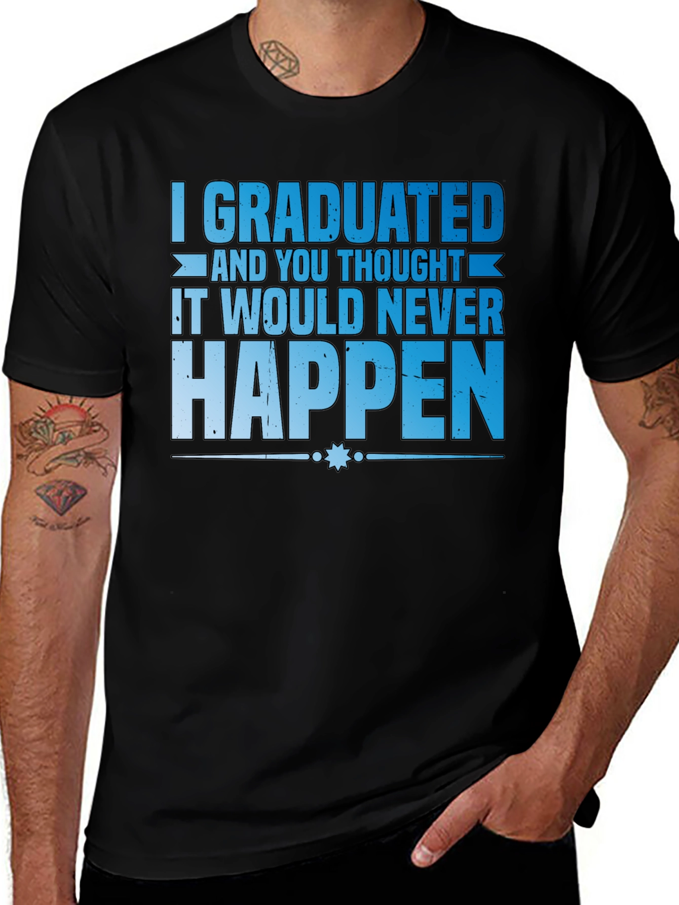 Variant 5 of Graduated T-Shirt Funny Graduation Gift