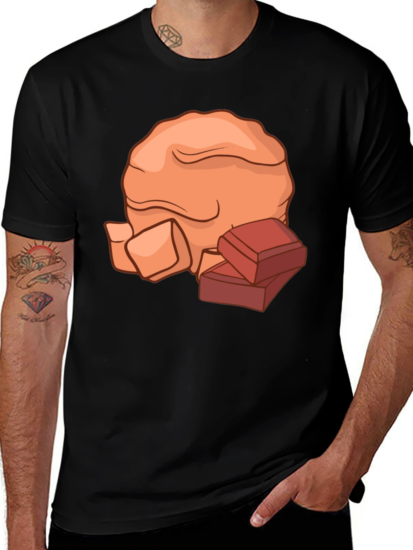 Novelty Candy T-Shirt - Sweet Tooth Design
