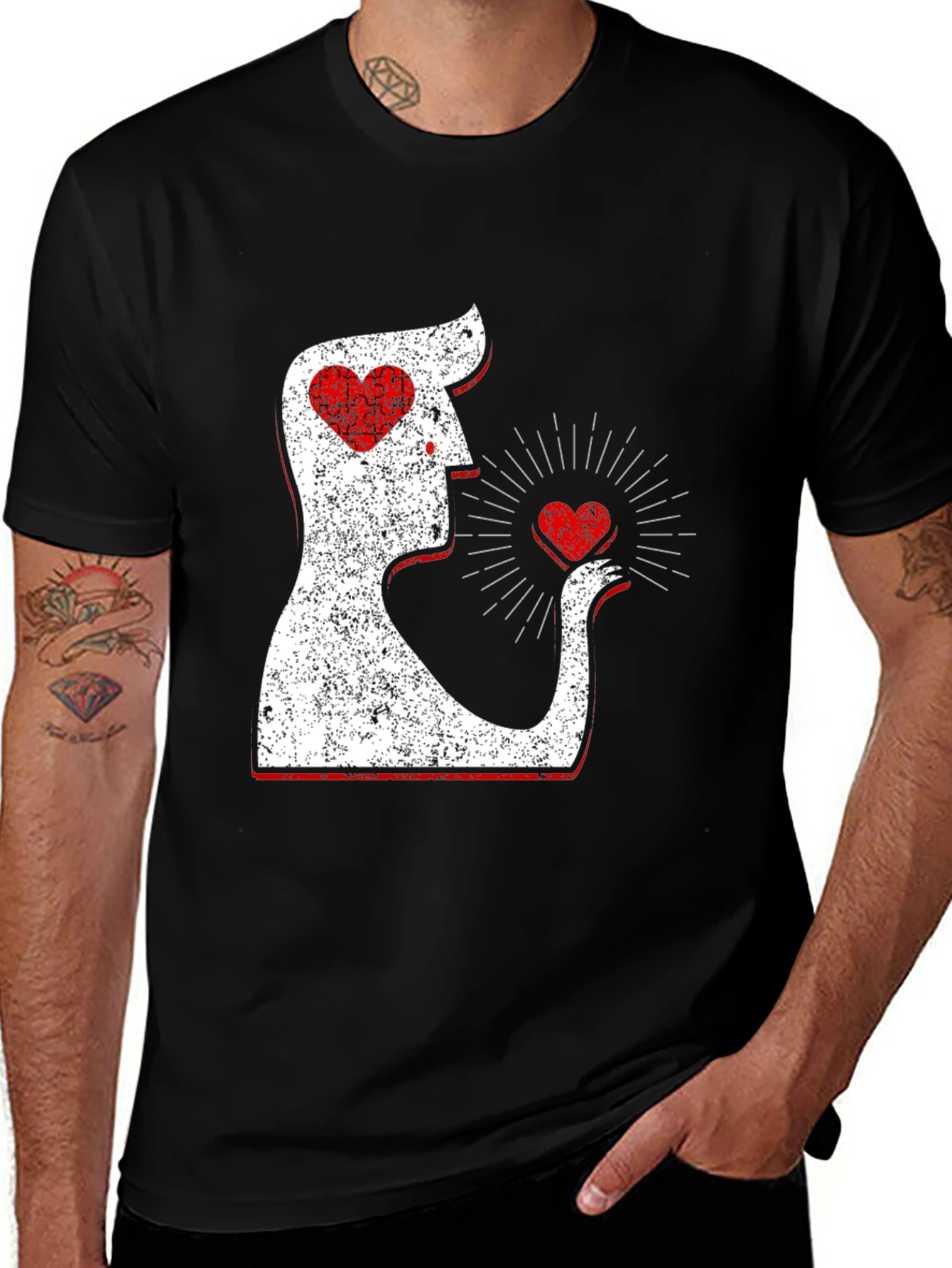 Variant 11 of Heart Mind T-Shirt, Love Gift