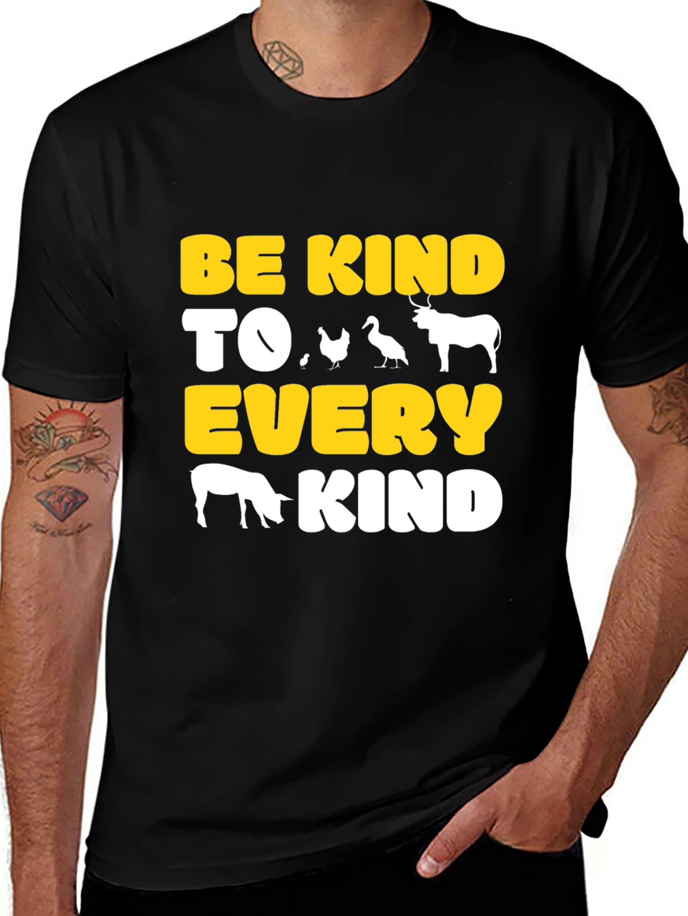 Variant 13 of Be Kind to Every Kind Graphic T-Shirt