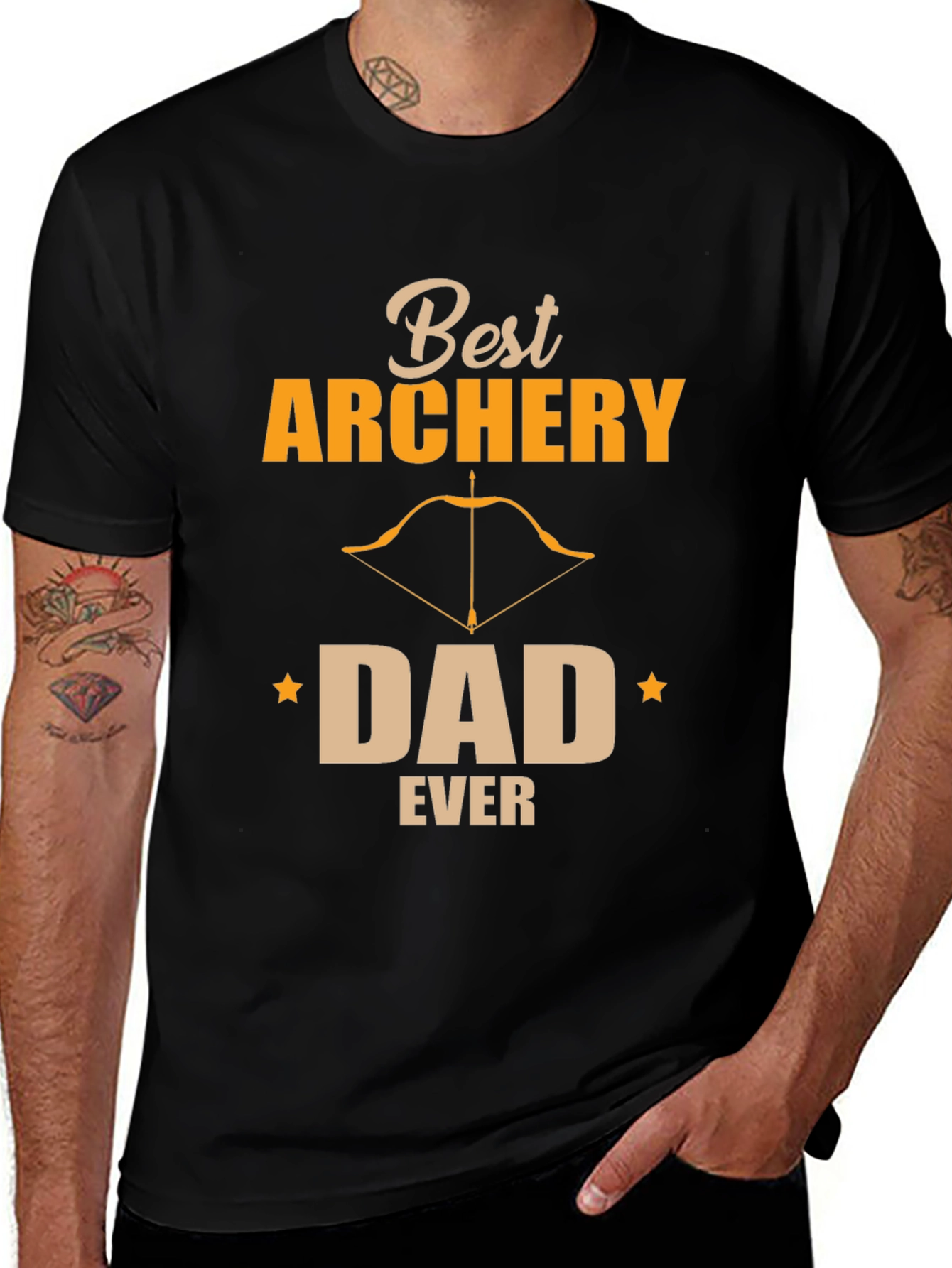 Variant 27 of Best Archery Dad Ever T-Shirt