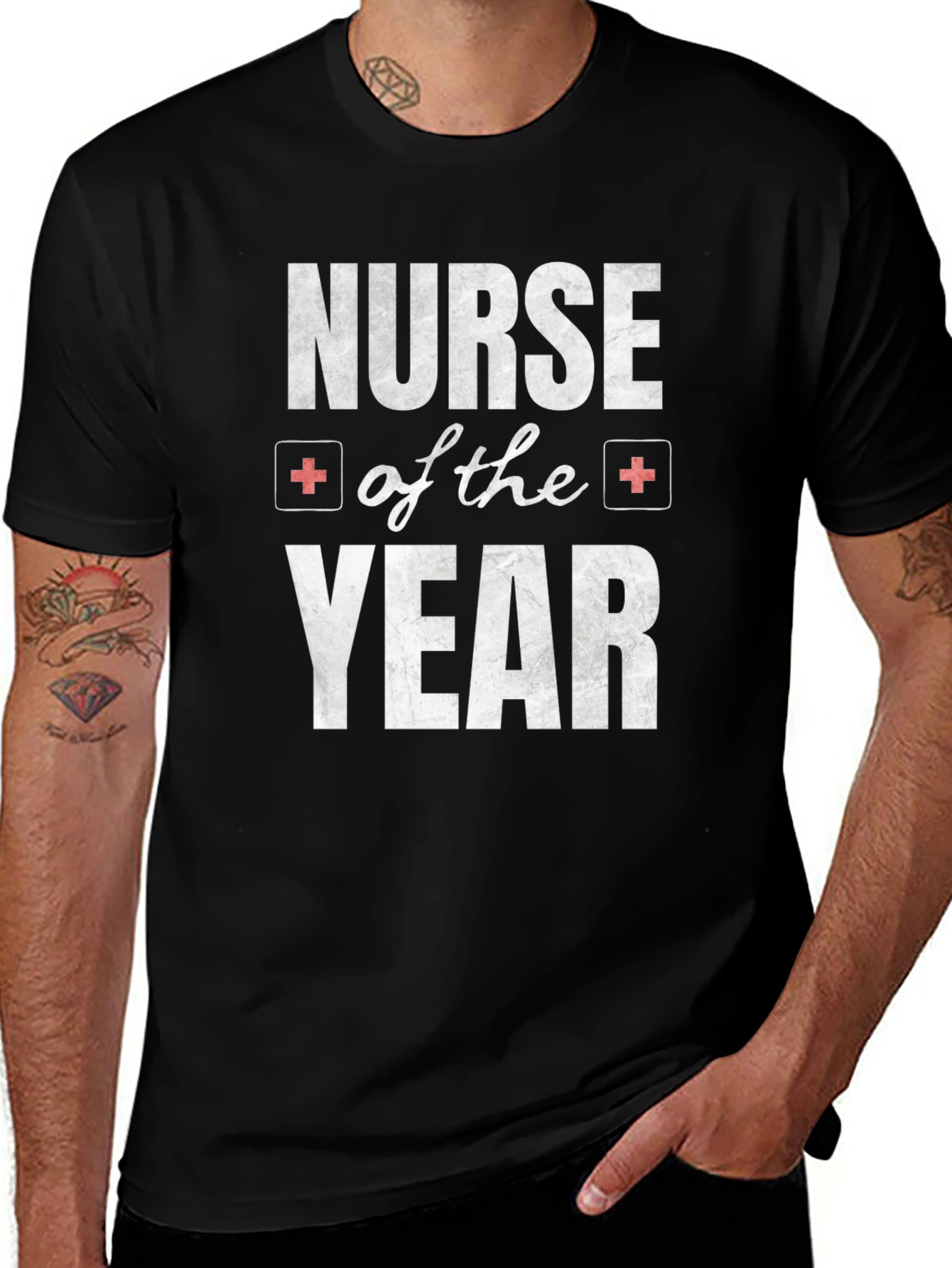 Variant 19 of Nurse of the Year Graphic T-Shirt