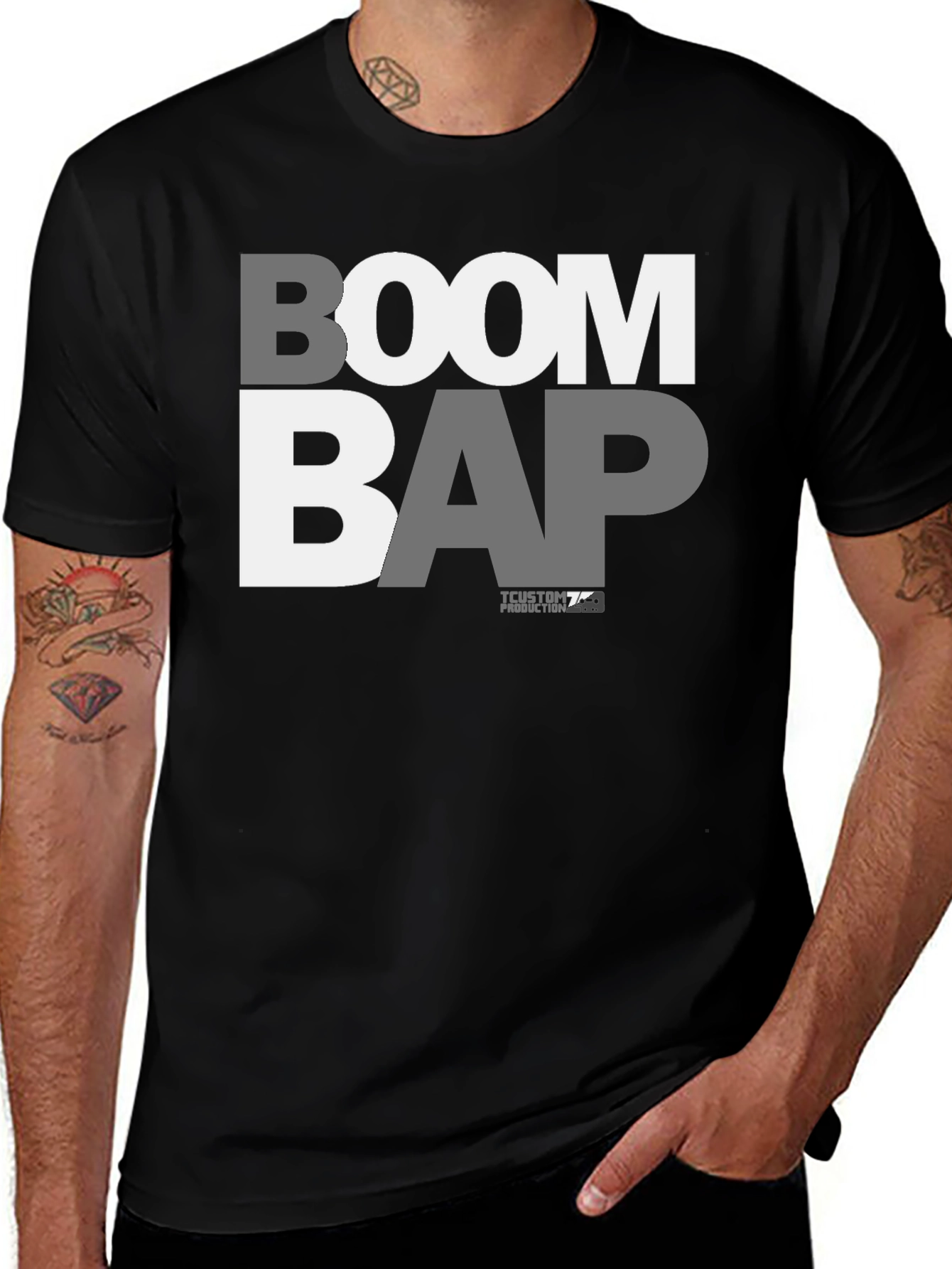 Boom Bap Graphic Tee - Classic Hip Hop Style