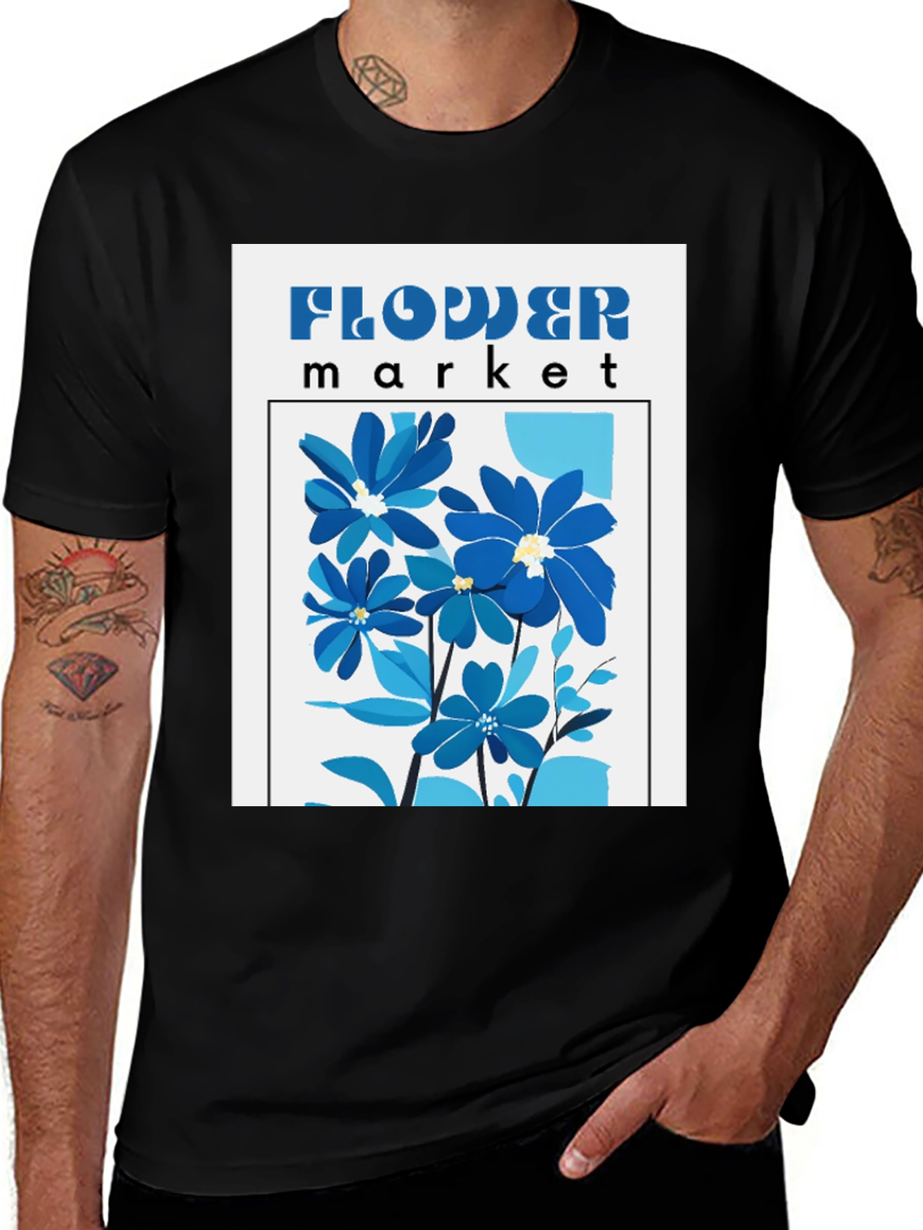 Flower Market Graphic Tee
