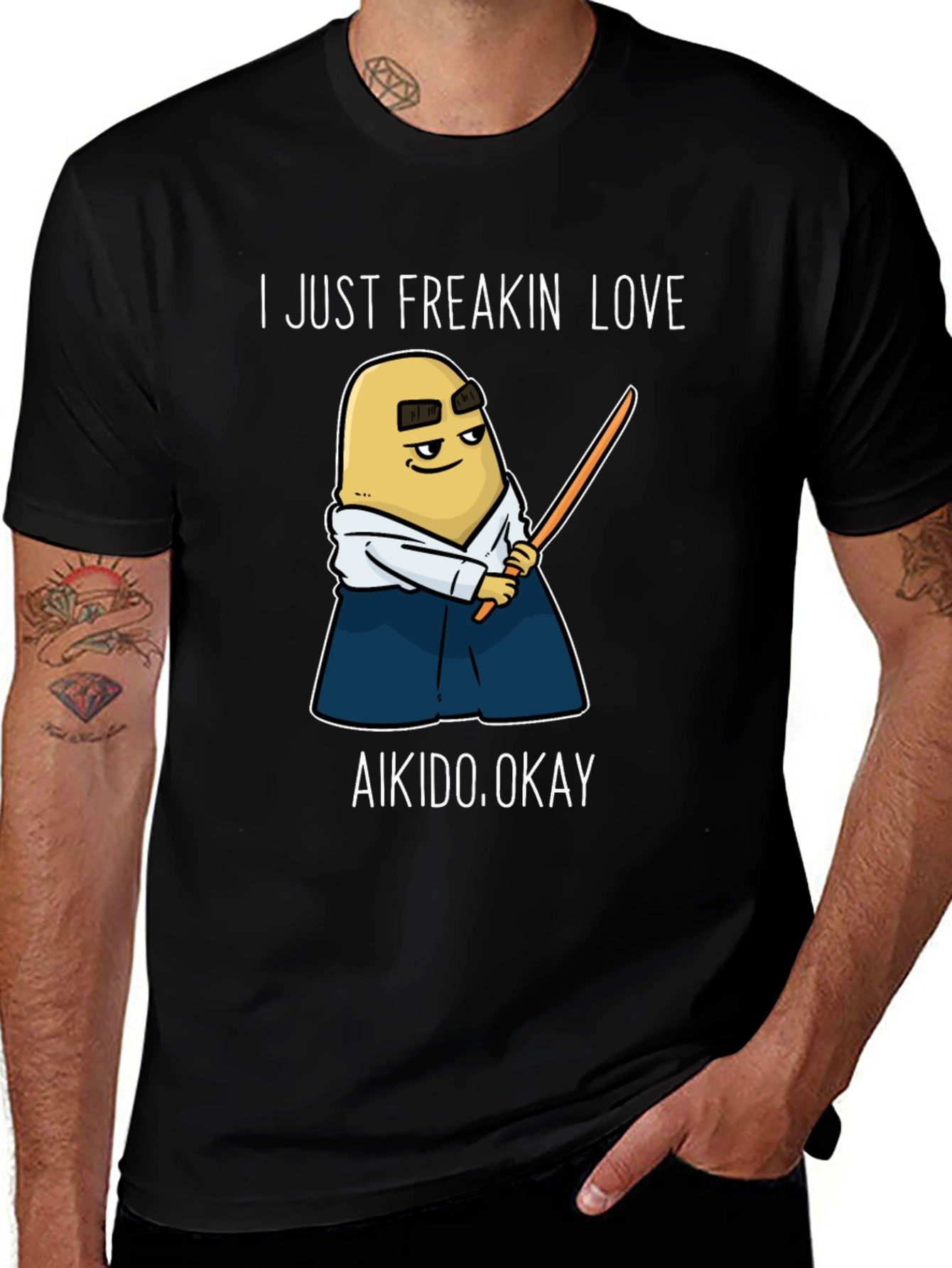 Aikido Potato T-Shirt - I Just Freakin' Love Aikido!