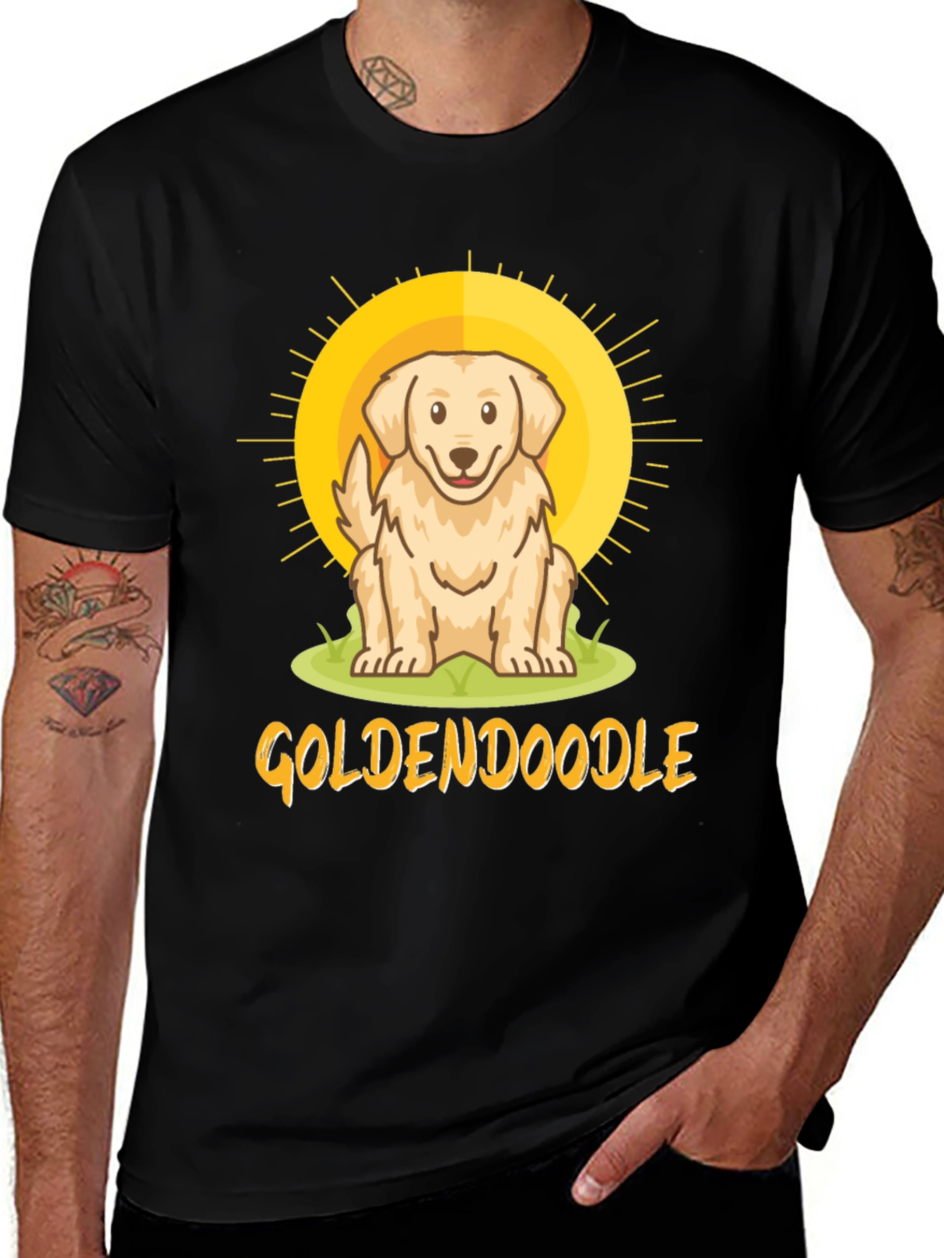 Goldendoodle Dog Lover T-Shirt - Cute Puppy Graphic Tee