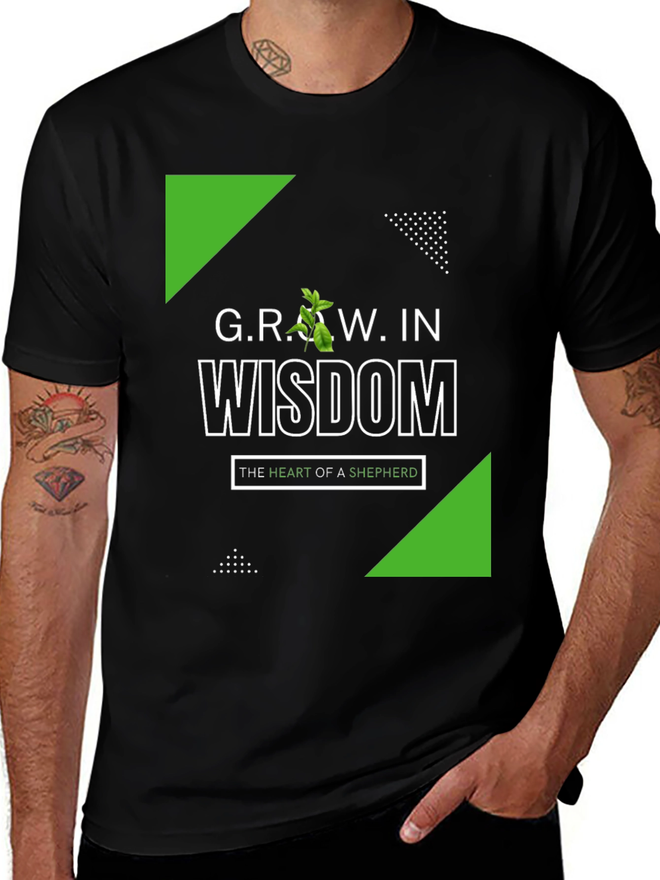 Variant 22 of Grow In Wisdom Graphic T-Shirt