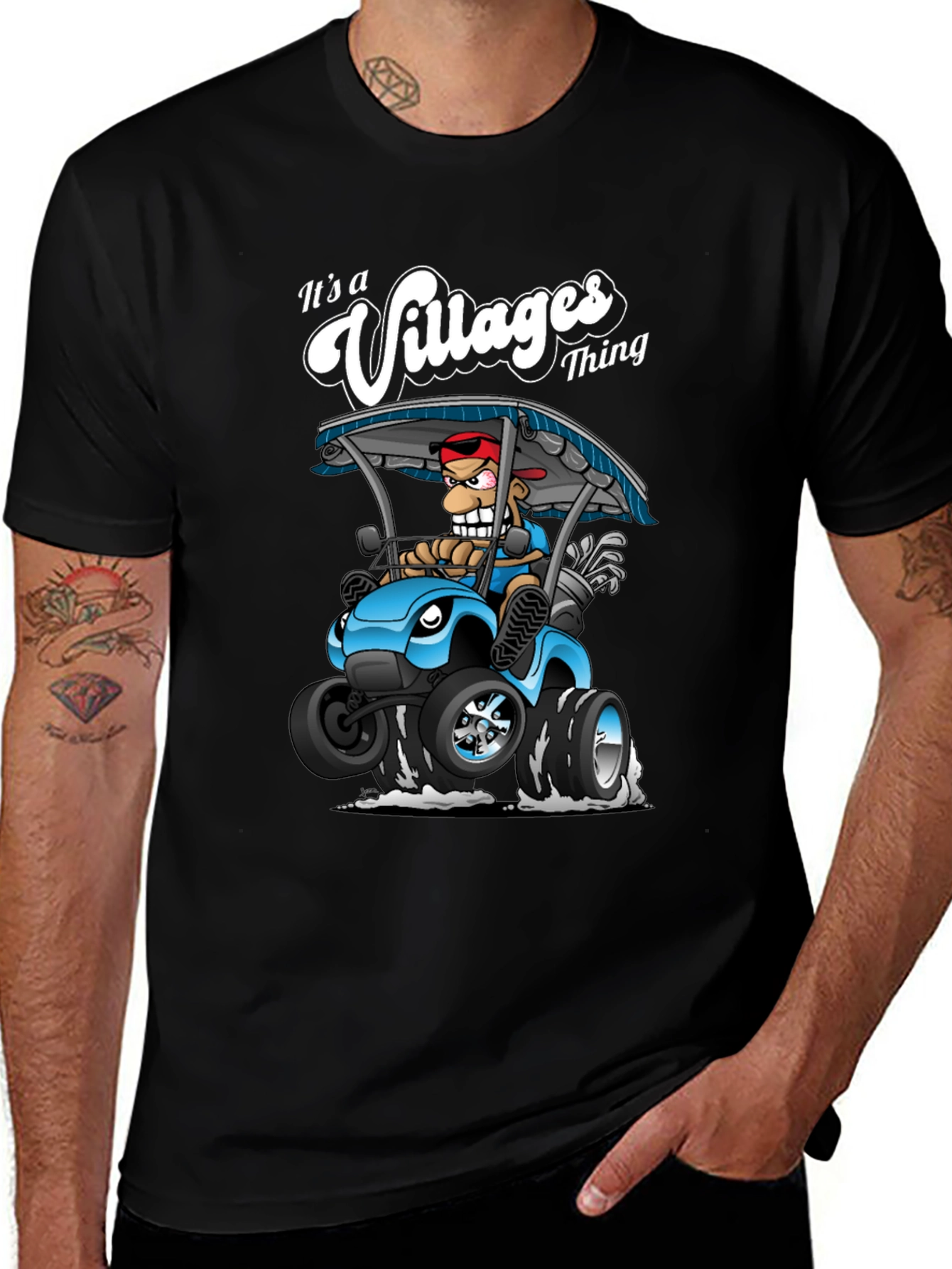 It's A Villages Thing Cartoon T-Shirt