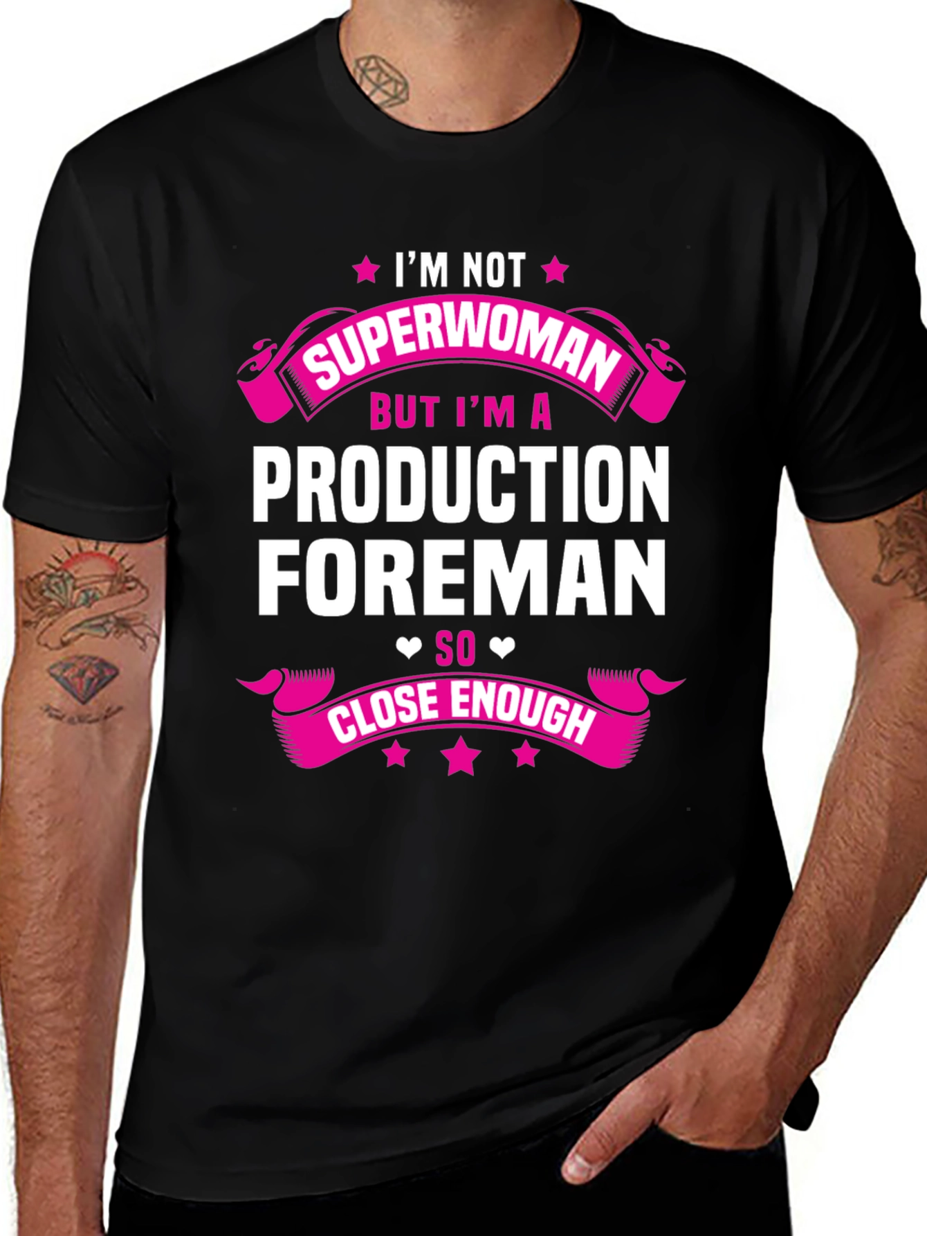 Variant 24 of Production Foreman Superwoman T-Shirt