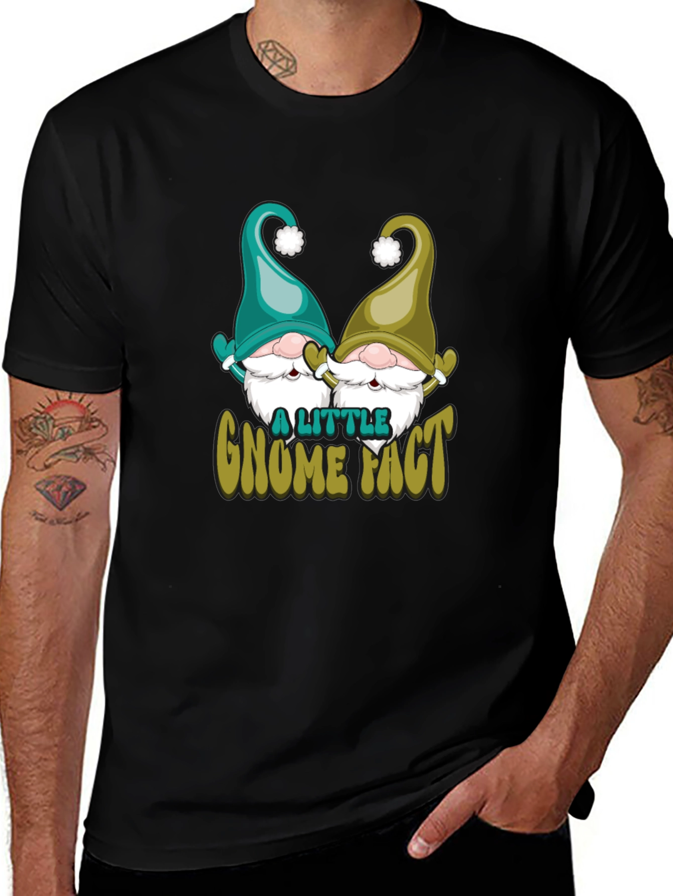 Variant 7 of A Little Gnome Fact T-Shirt