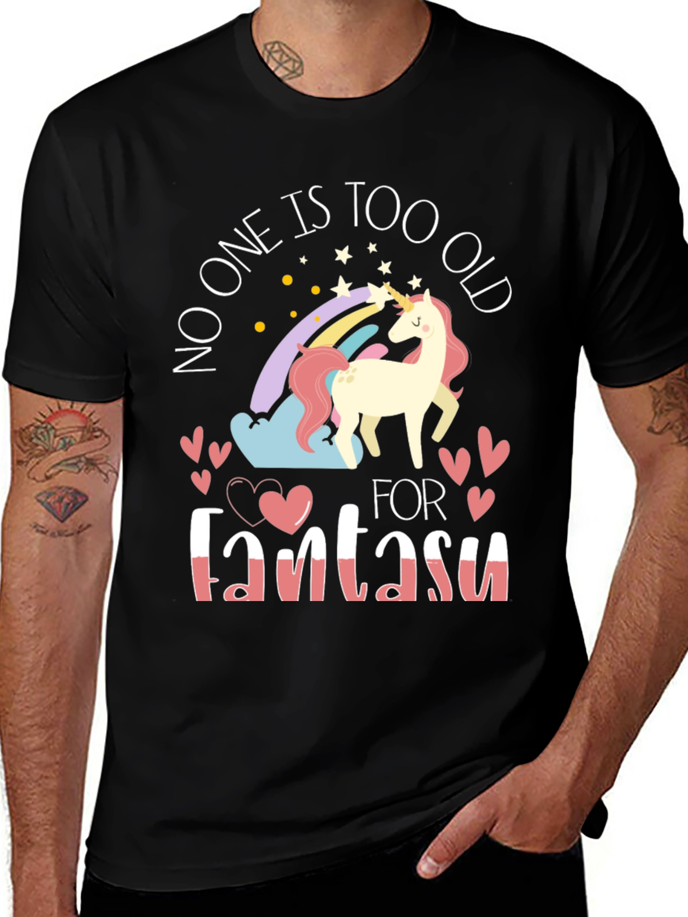 Unicorn Fantasy T-Shirt - Never Too Old!