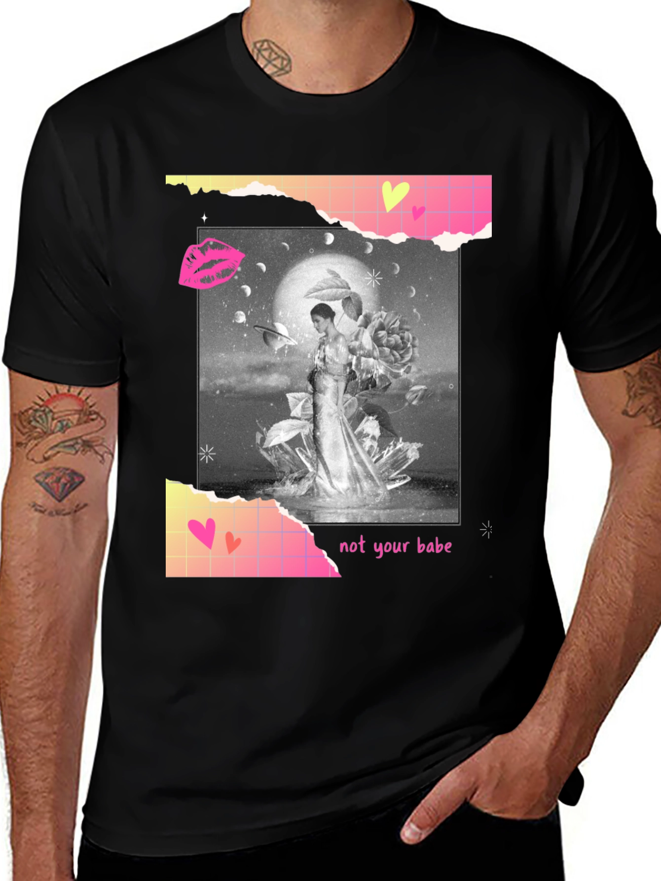 Variant 9 of Not Your Babe Graphic Tee - Unique Style