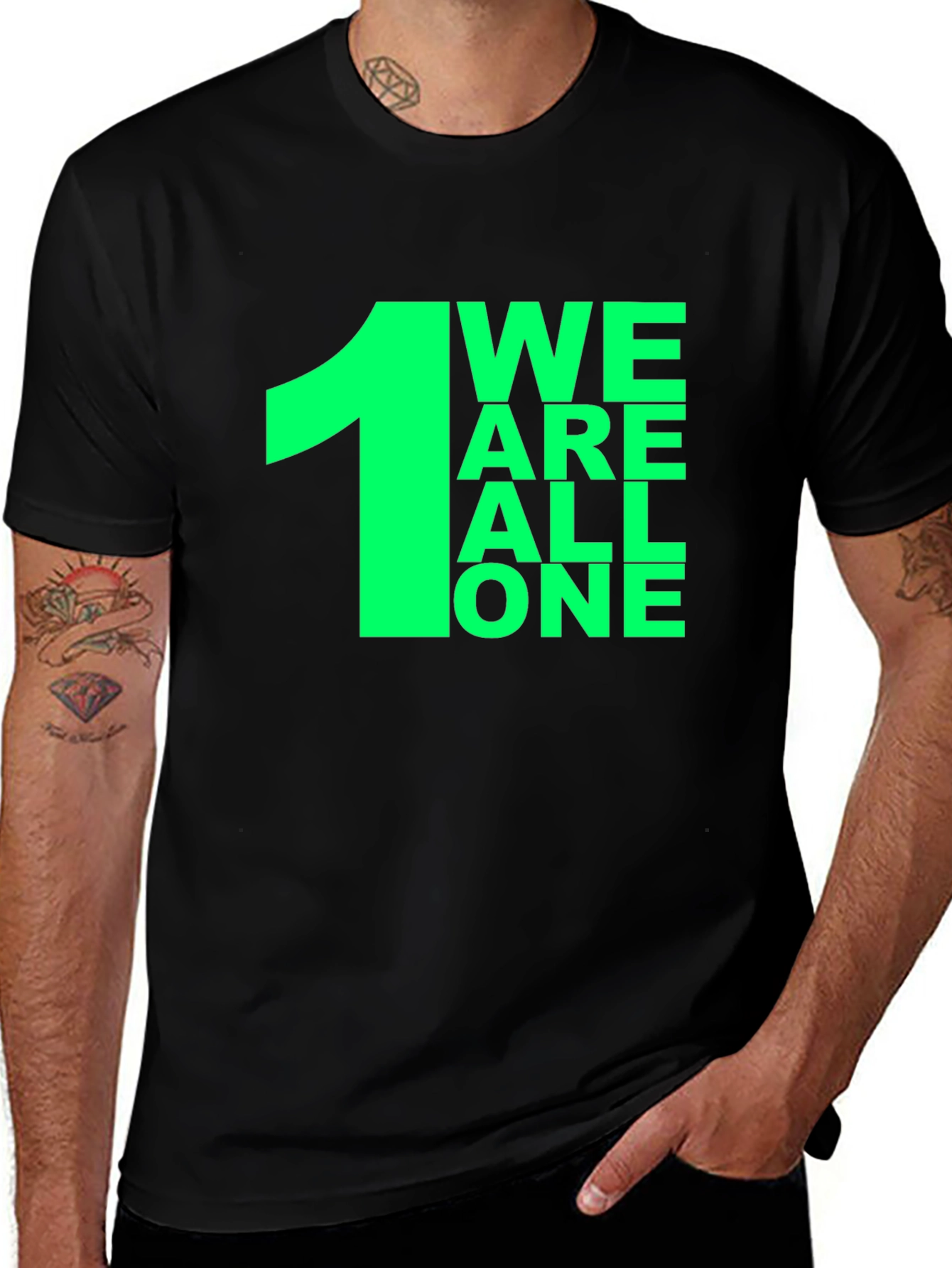 Variant 10 of Unity T-Shirt - One We Are All One