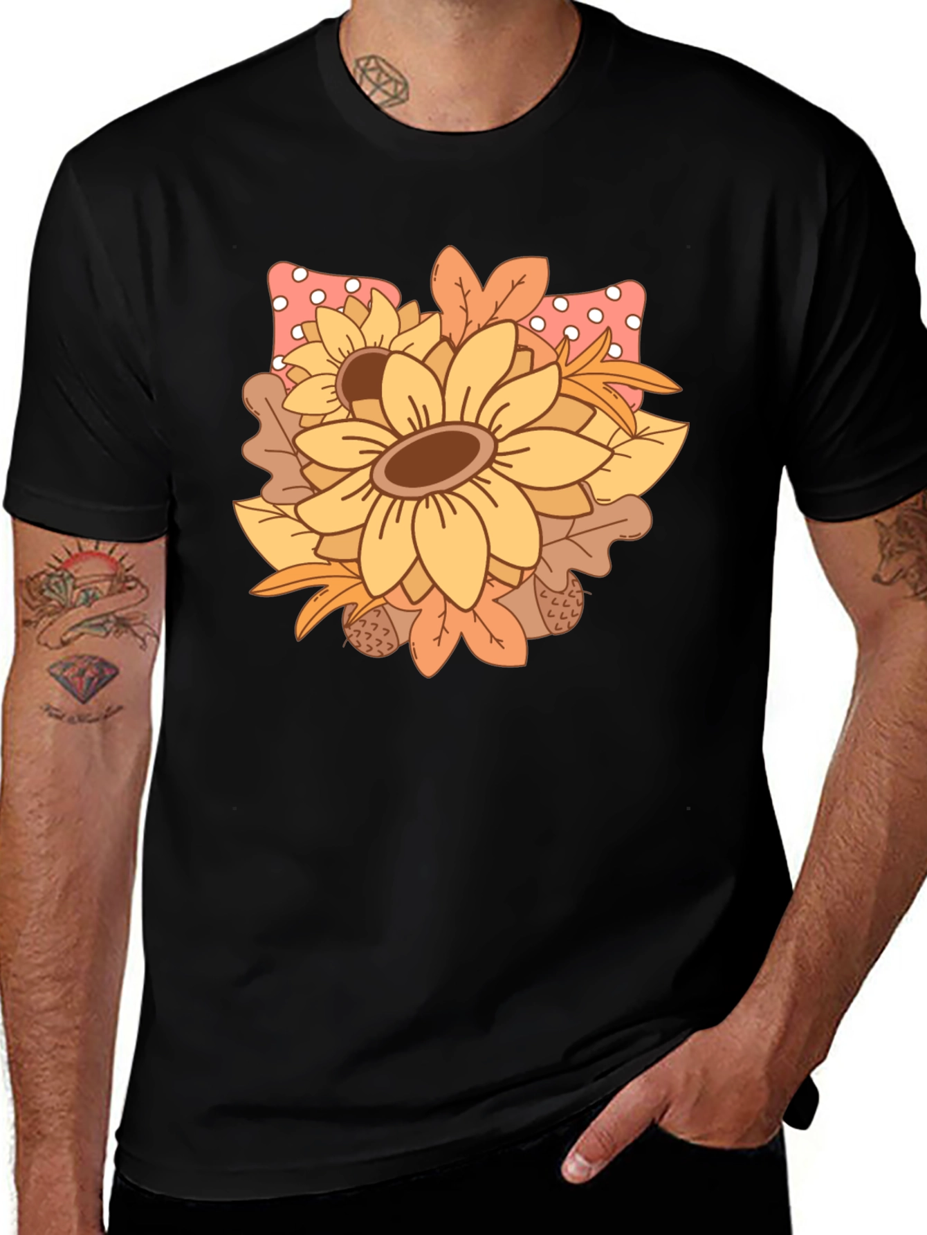 Variant 15 of Sunflower Fall Graphic Tee