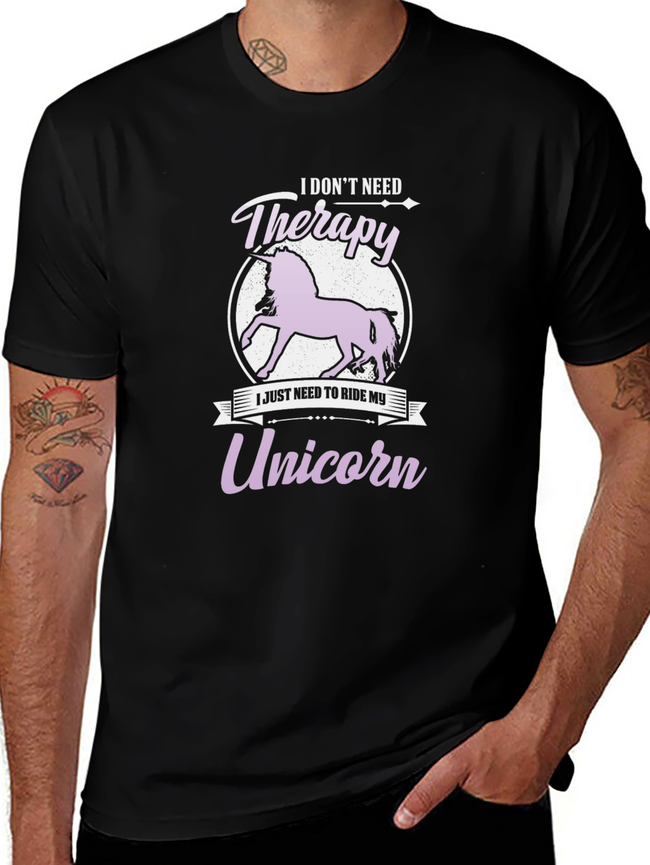 Unicorn Therapy T-Shirt - Ride My Unicorn
