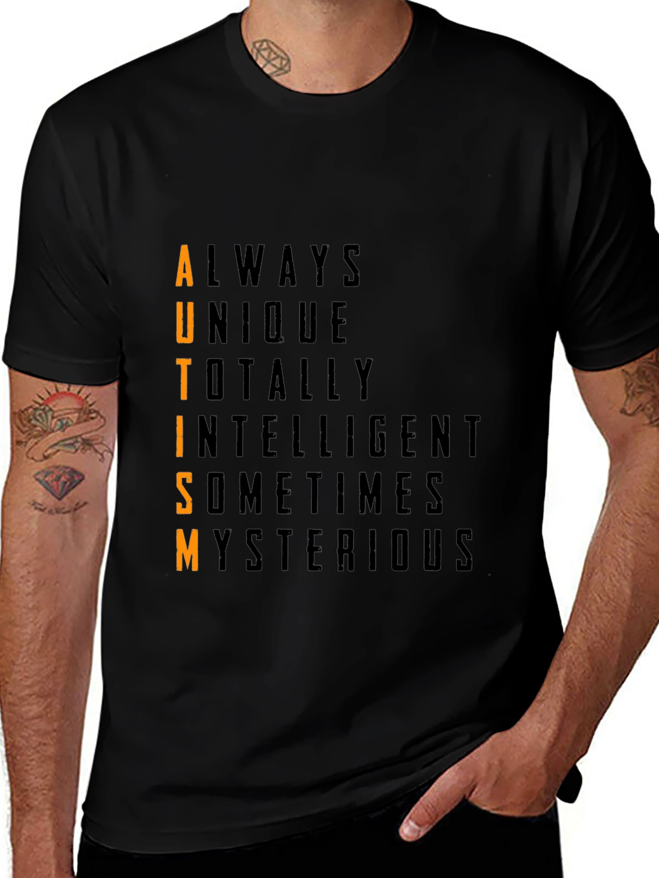 Autism Awareness T-Shirt: Always Unique, Totally Intelligent
