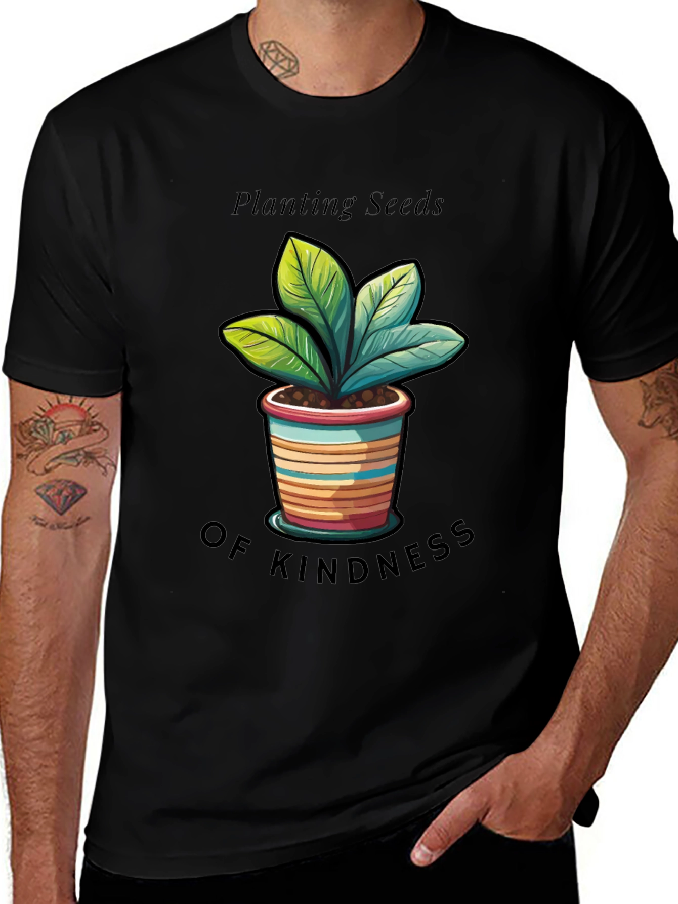 Variant 30 of Planting Seeds of Kindness Graphic Tee