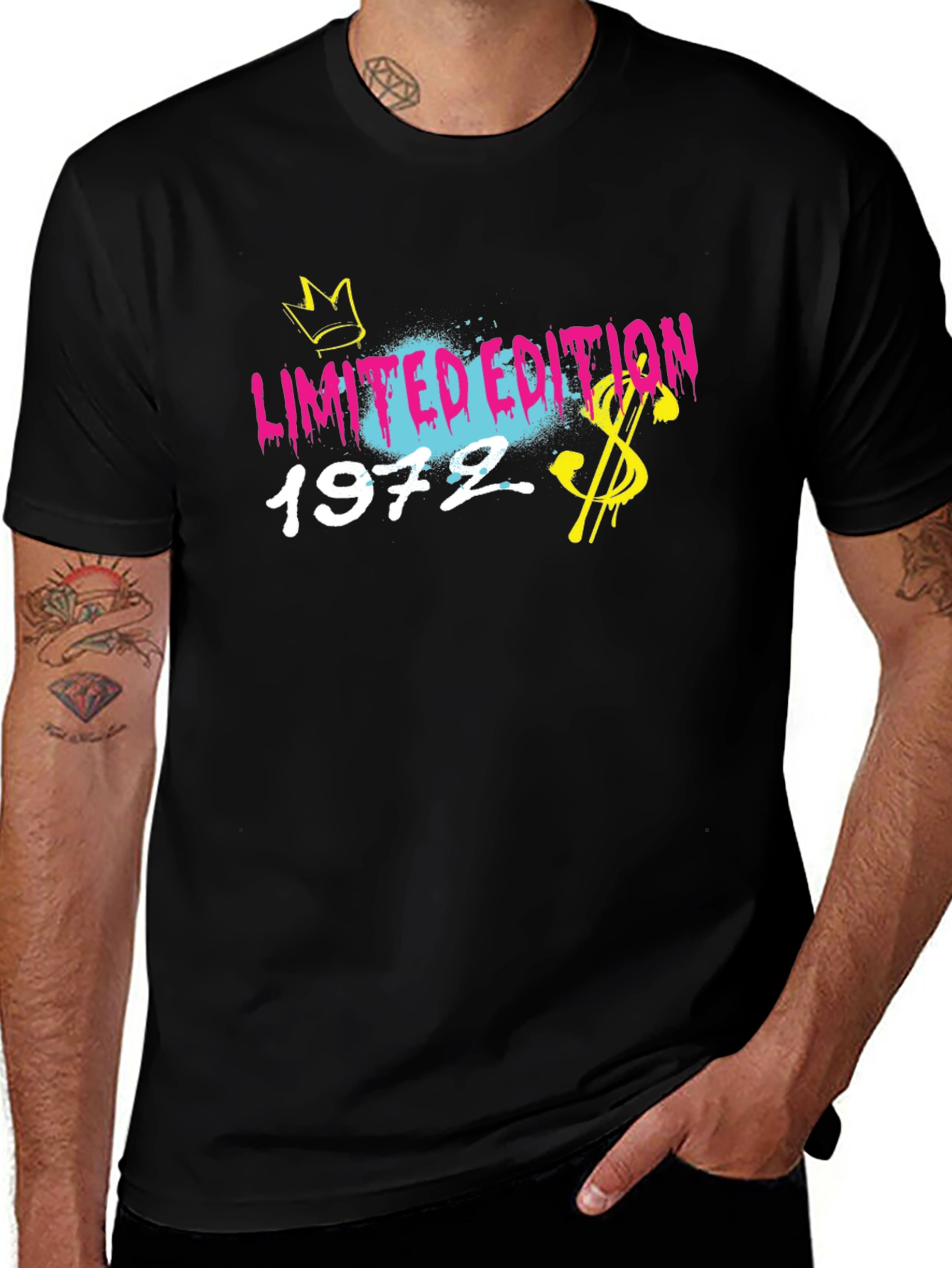 Variant 23 of Limited Edition 1972 Black T-Shirt