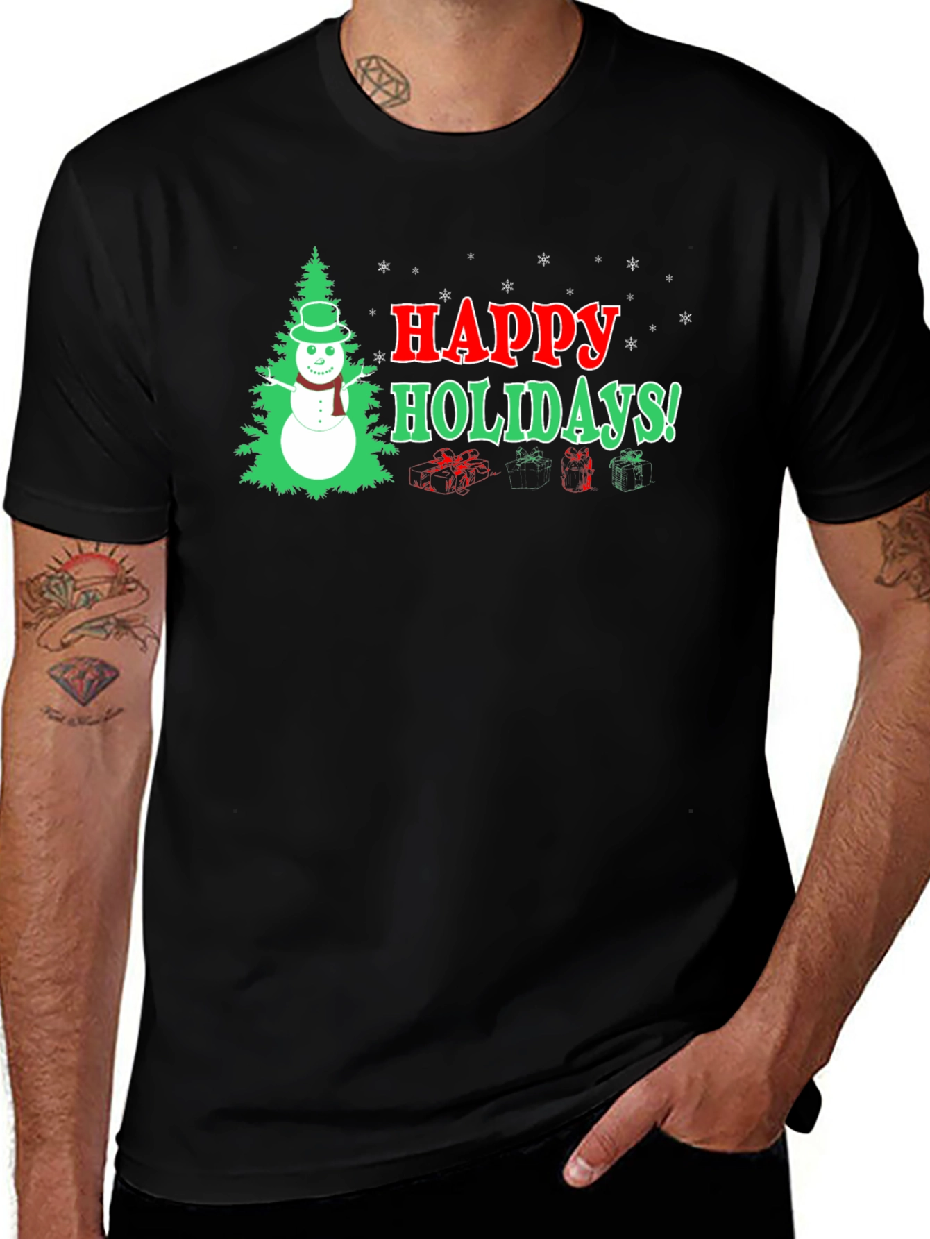 Happy Holidays Christmas T-Shirt