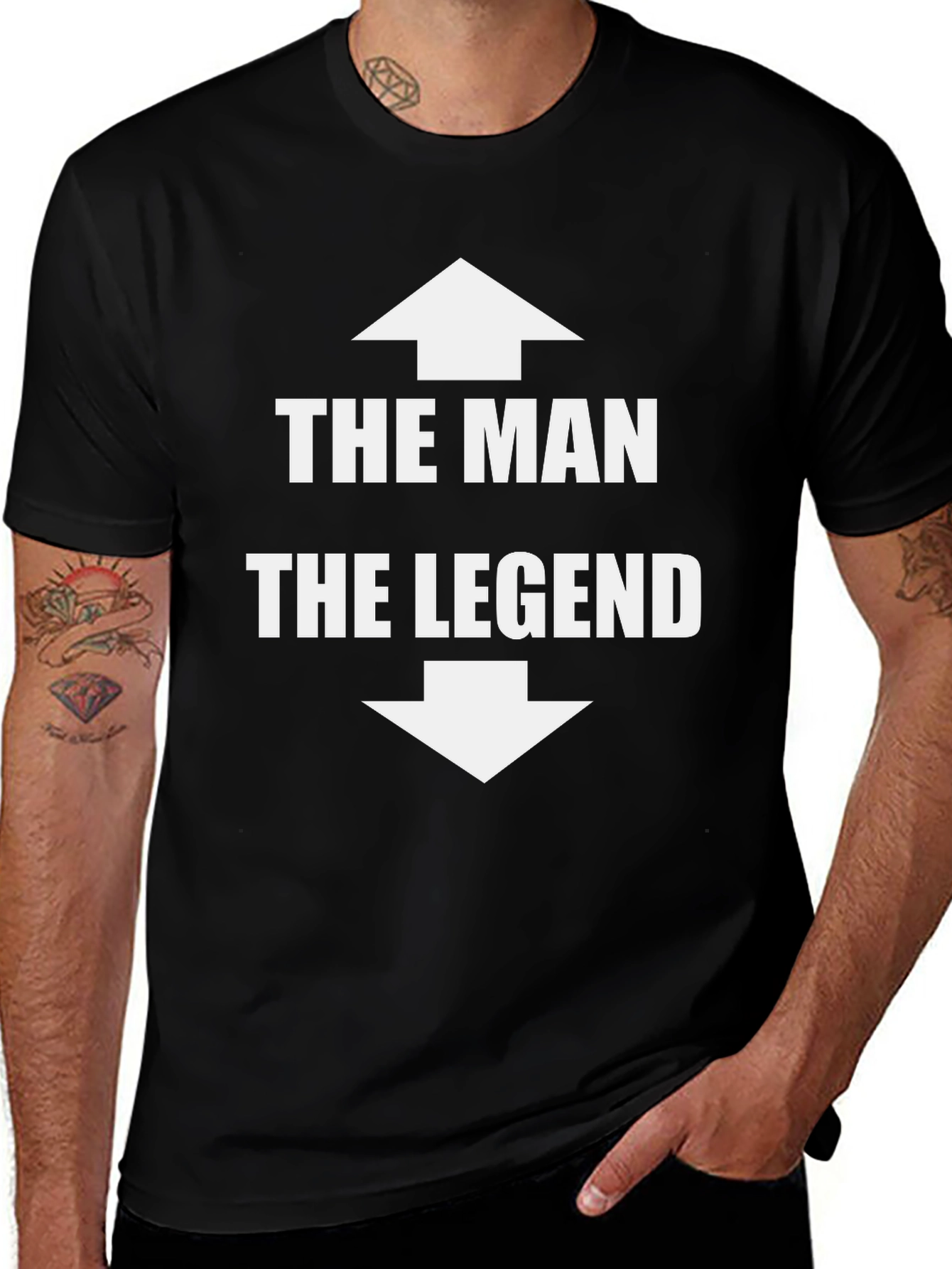Variant 11 of The Man, The Legend Graphic T-Shirt