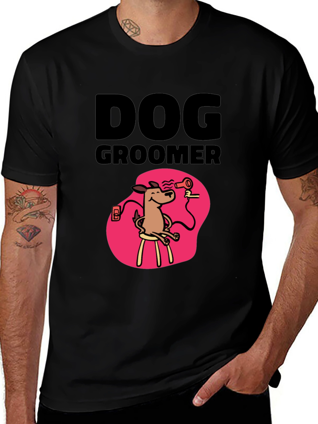 Variant 6 of Dog Groomer T-Shirt - Funny Pet Grooming Tee