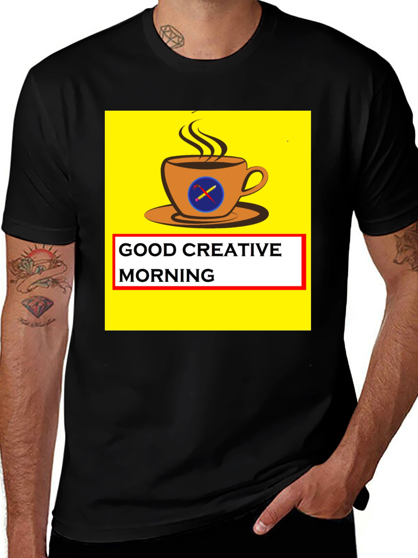 Variant 18 of Good Creative Morning Graphic Tee