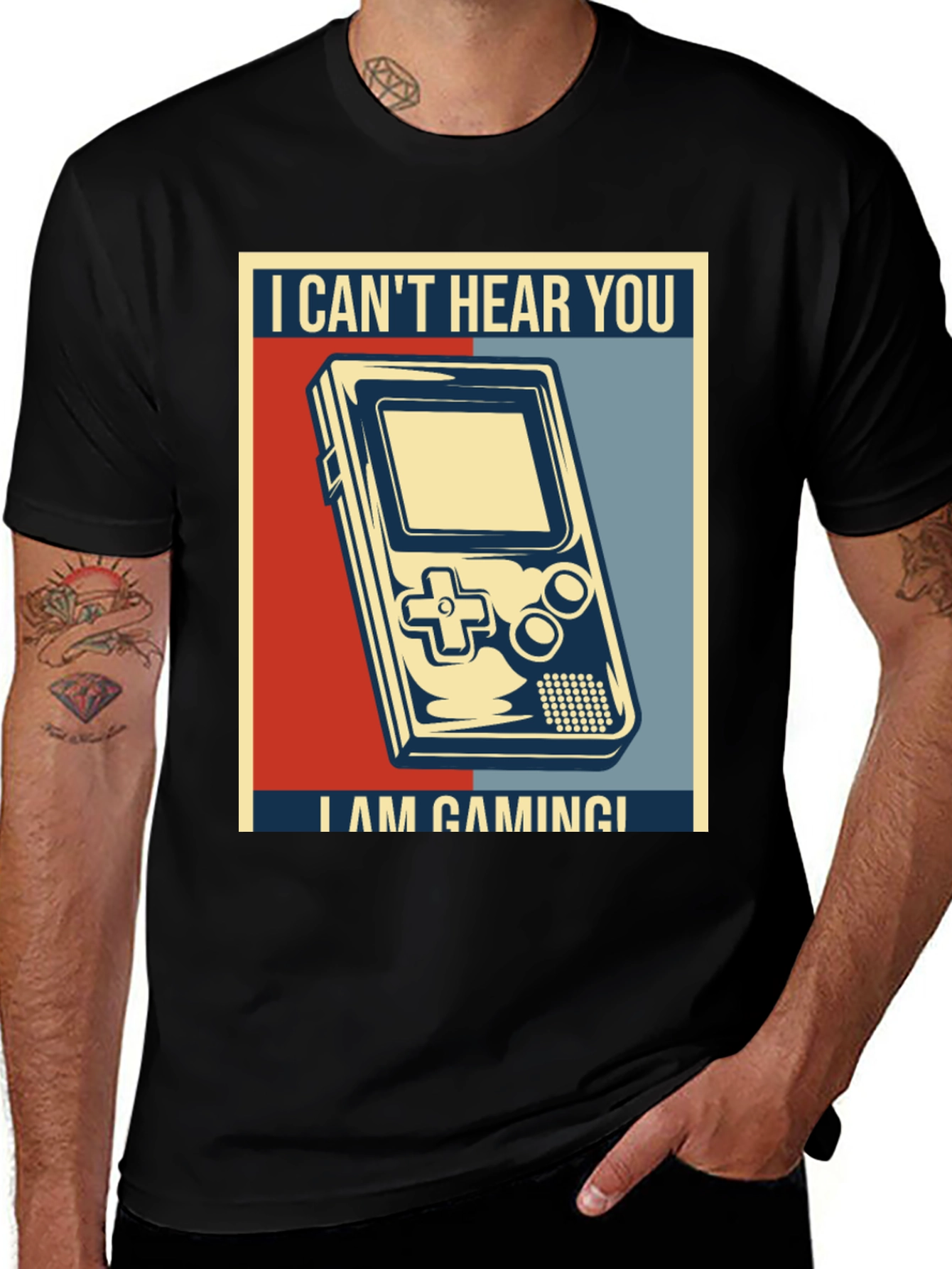 Variant 20 of I Can't Hear You I'm Gaming T-Shirt