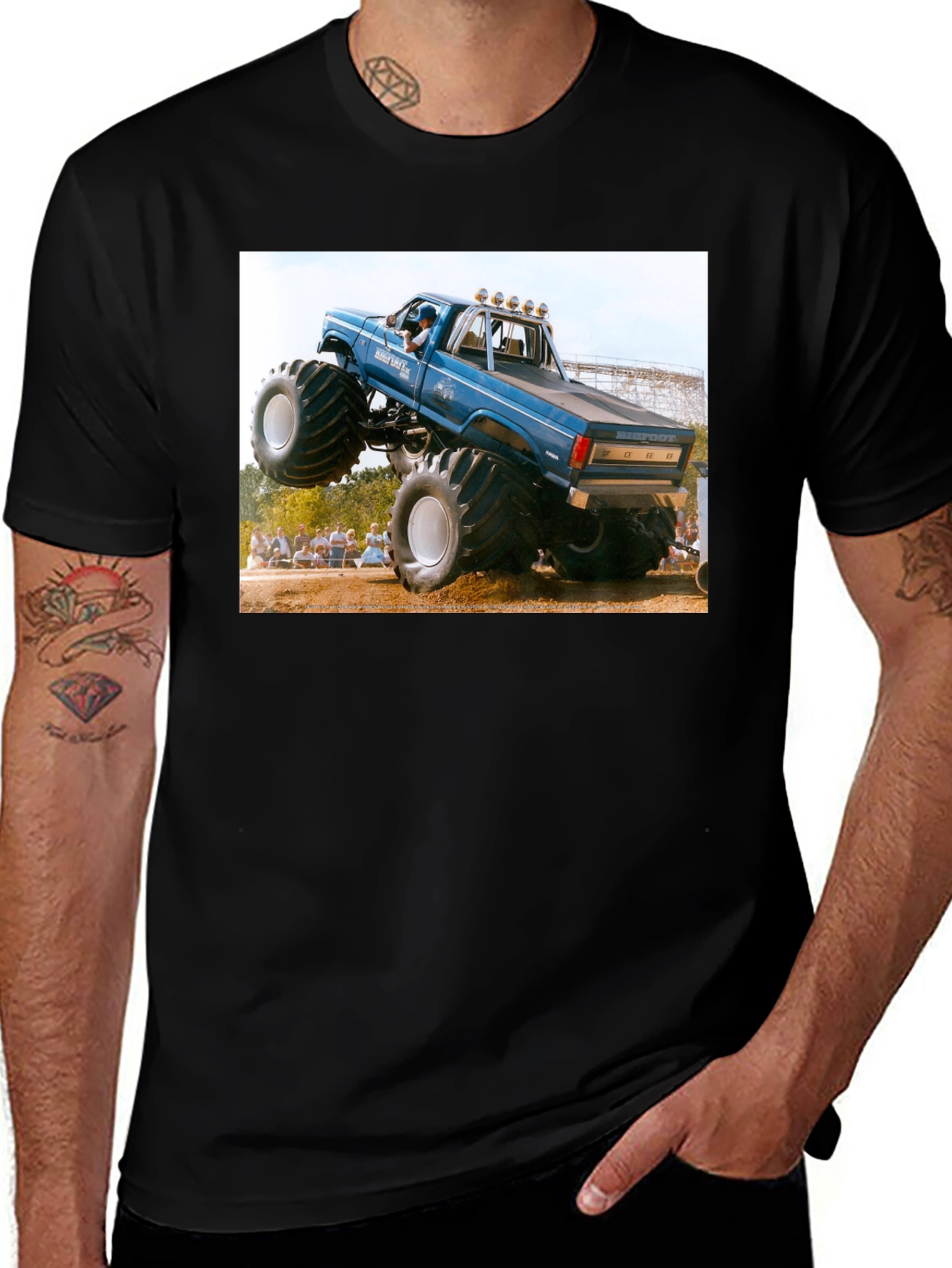 Variant 7 of Monster Truck Graphic T-Shirt