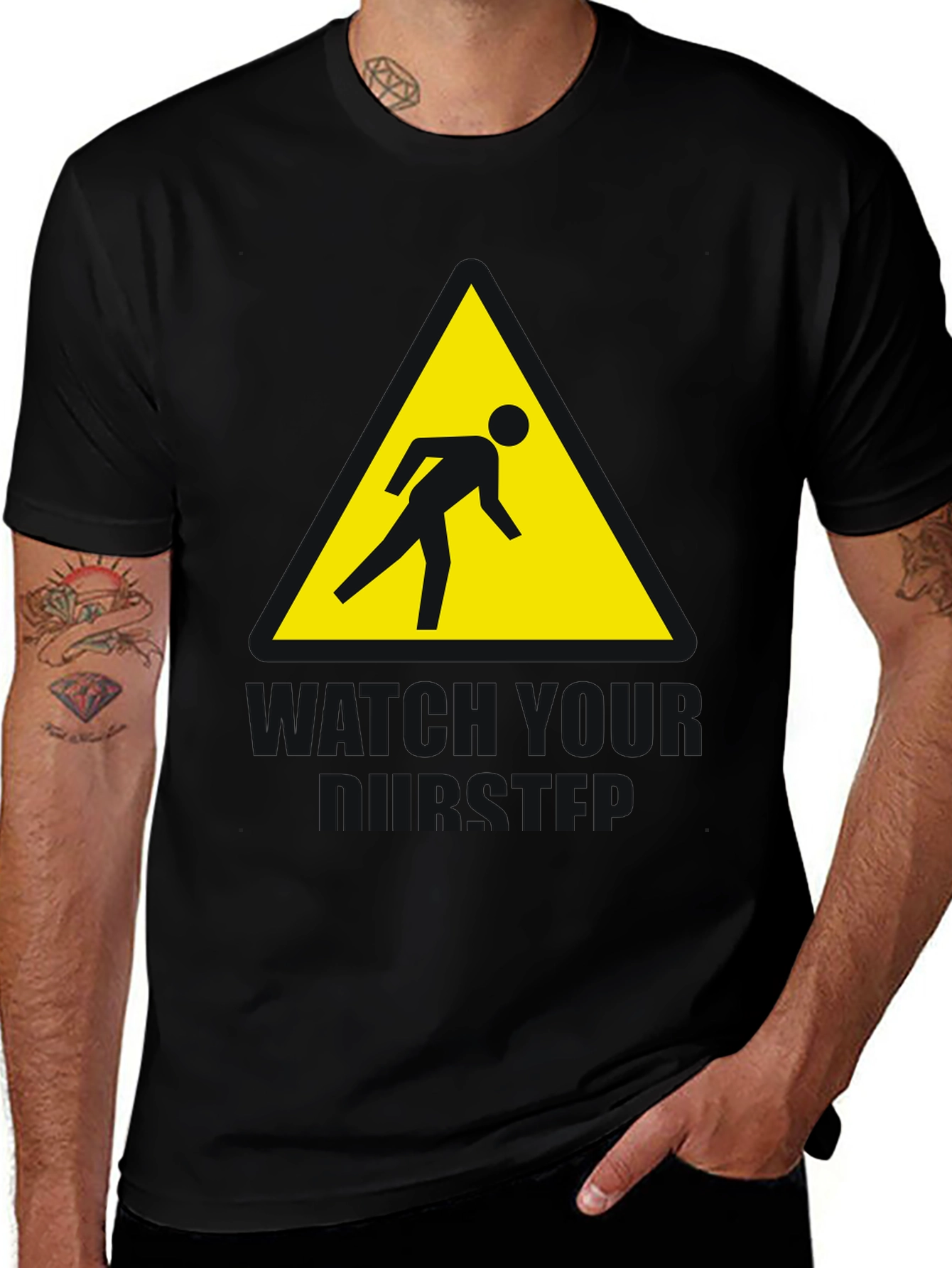 Variant 22 of Watch Your Step Funny Graphic T-Shirt