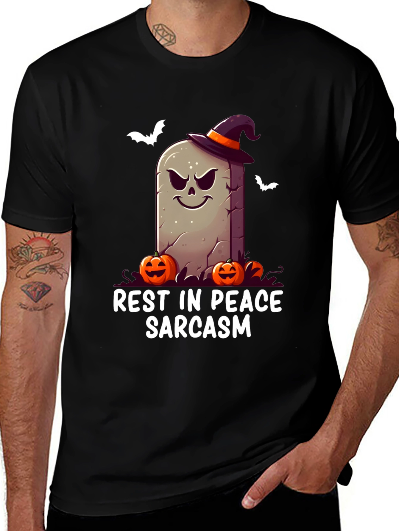 Rest In Peace Sarcasm Halloween T-Shirt