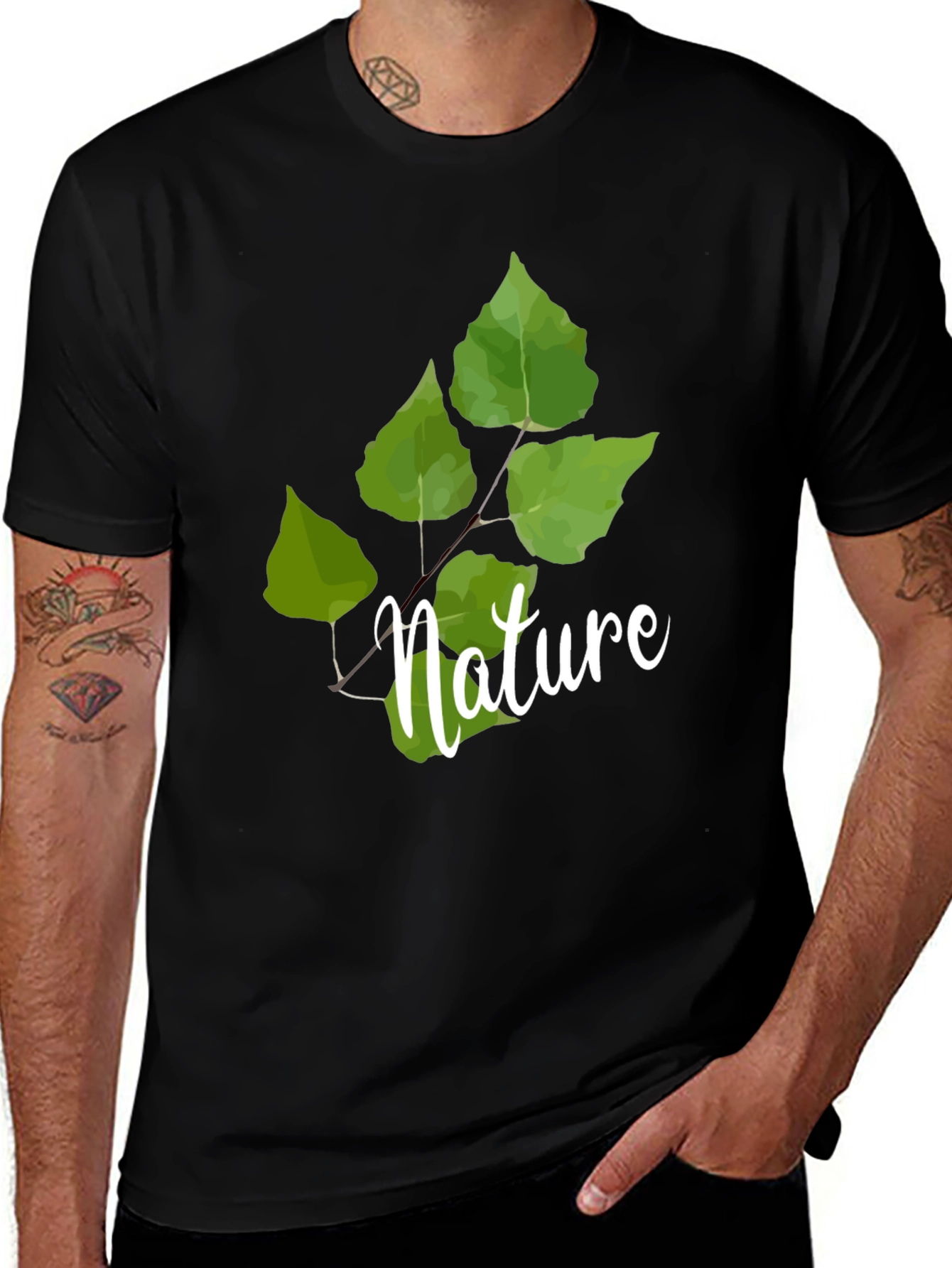 Variant 19 of Nature Graphic T-Shirt - Stylish Eco-Friendly Design