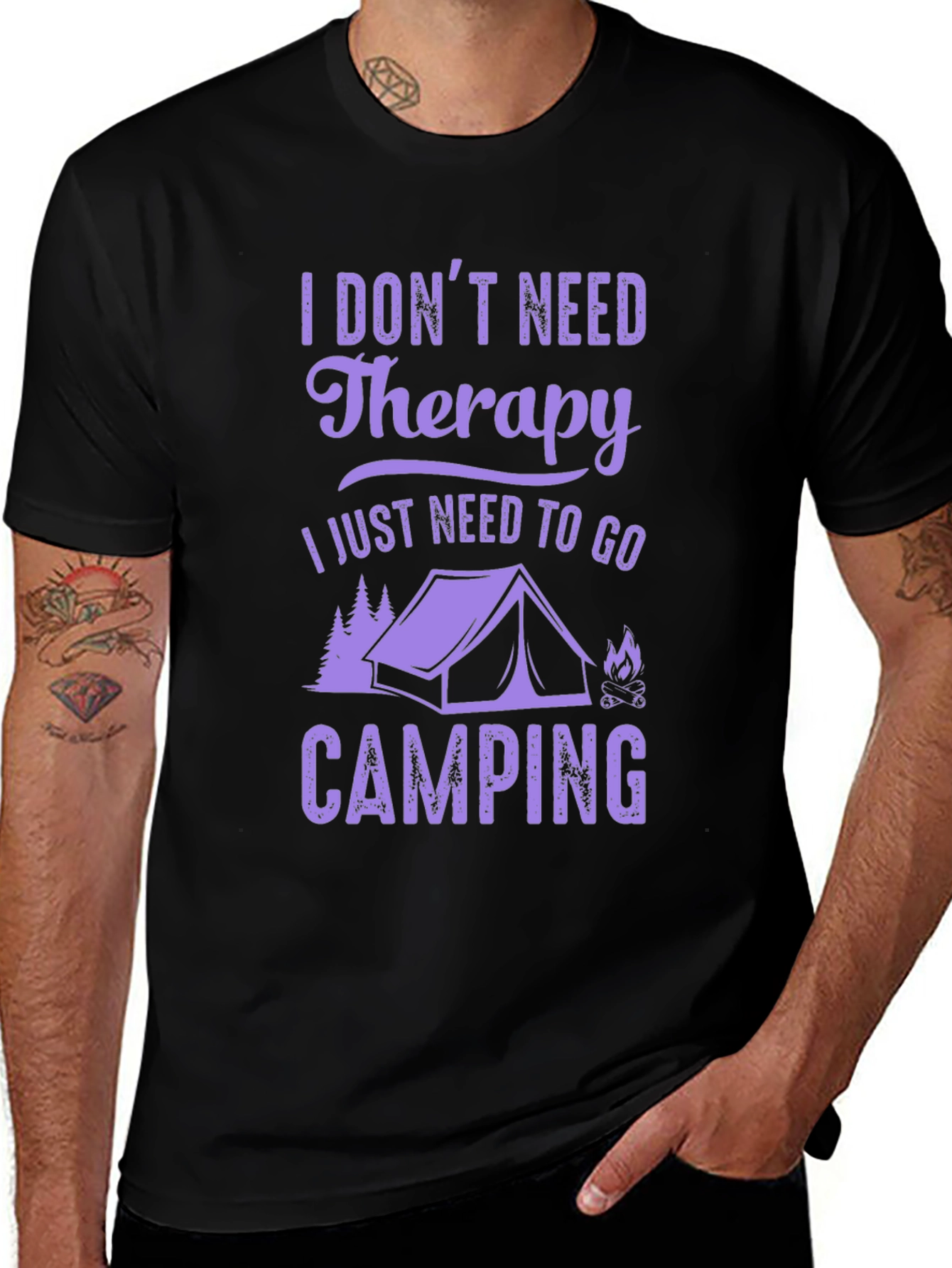 Variant 3 of Camping Therapy T-Shirt