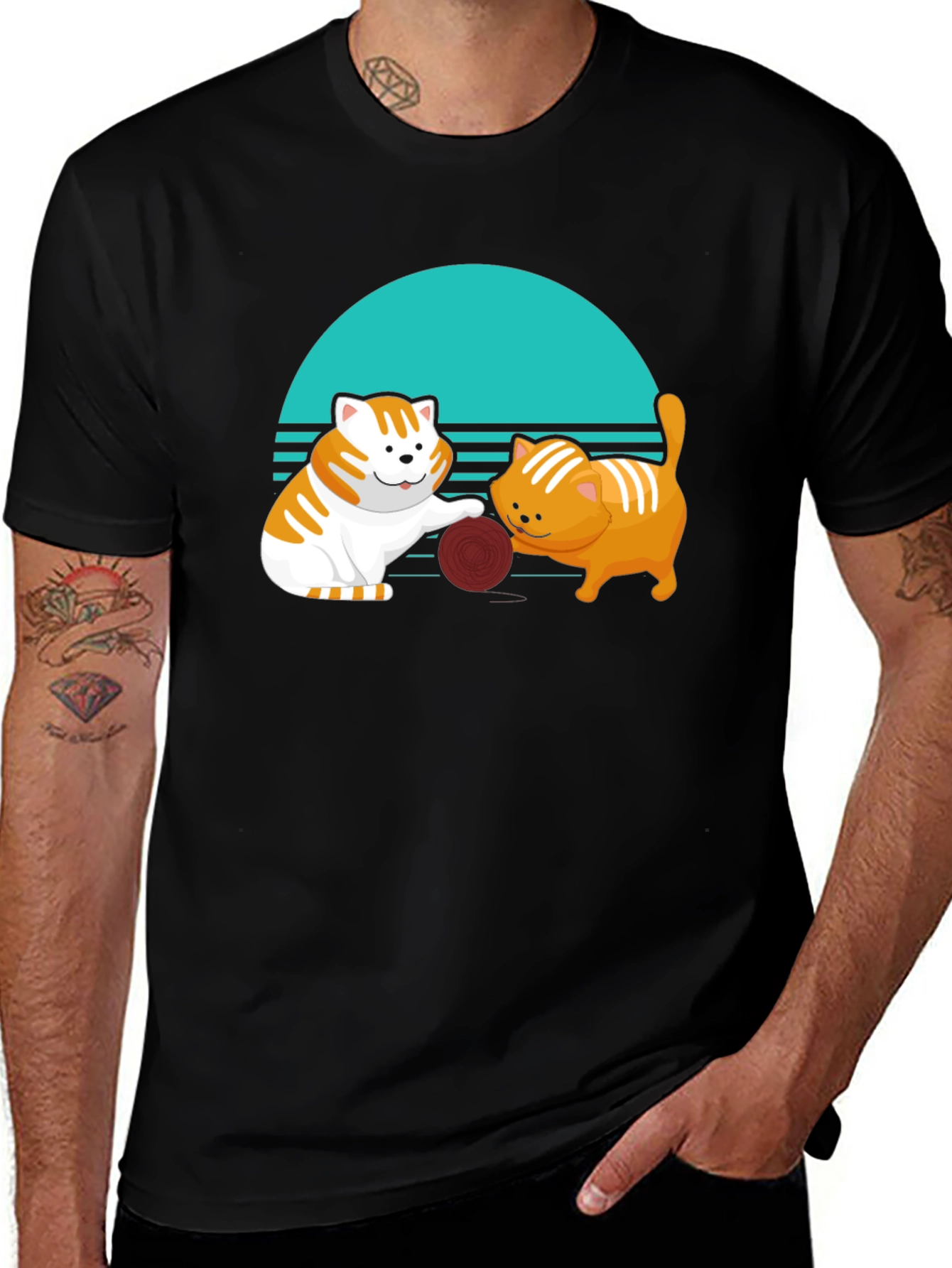 Kitten Playtime Graphic Tee