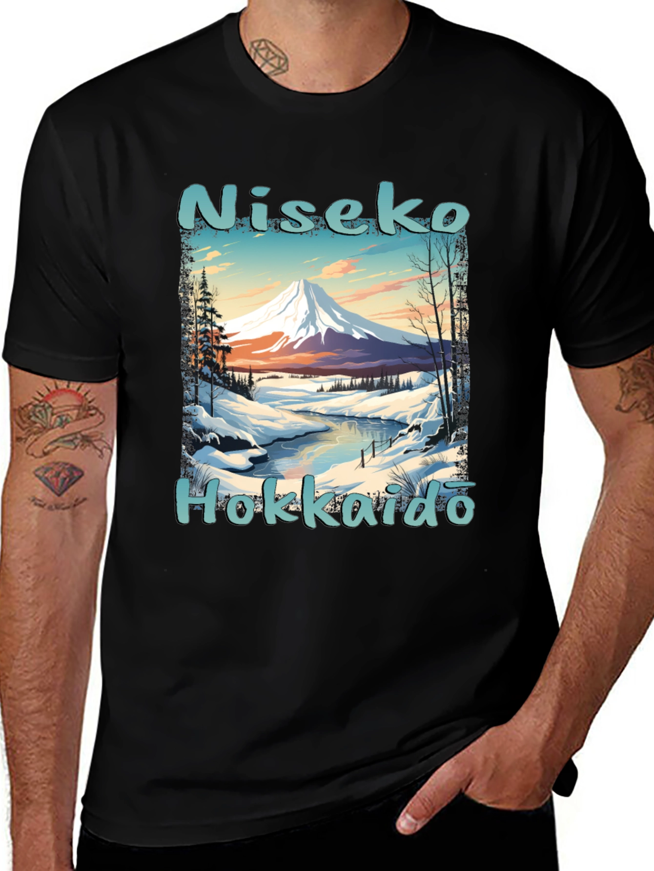 Niseko Hokkaido Graphic Tee