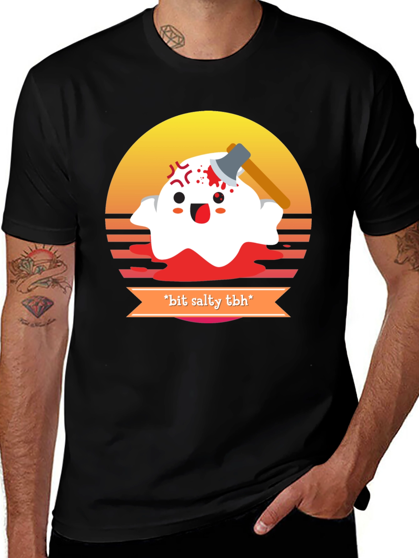 Variant 28 of Bit Salty Halloween T-Shirt