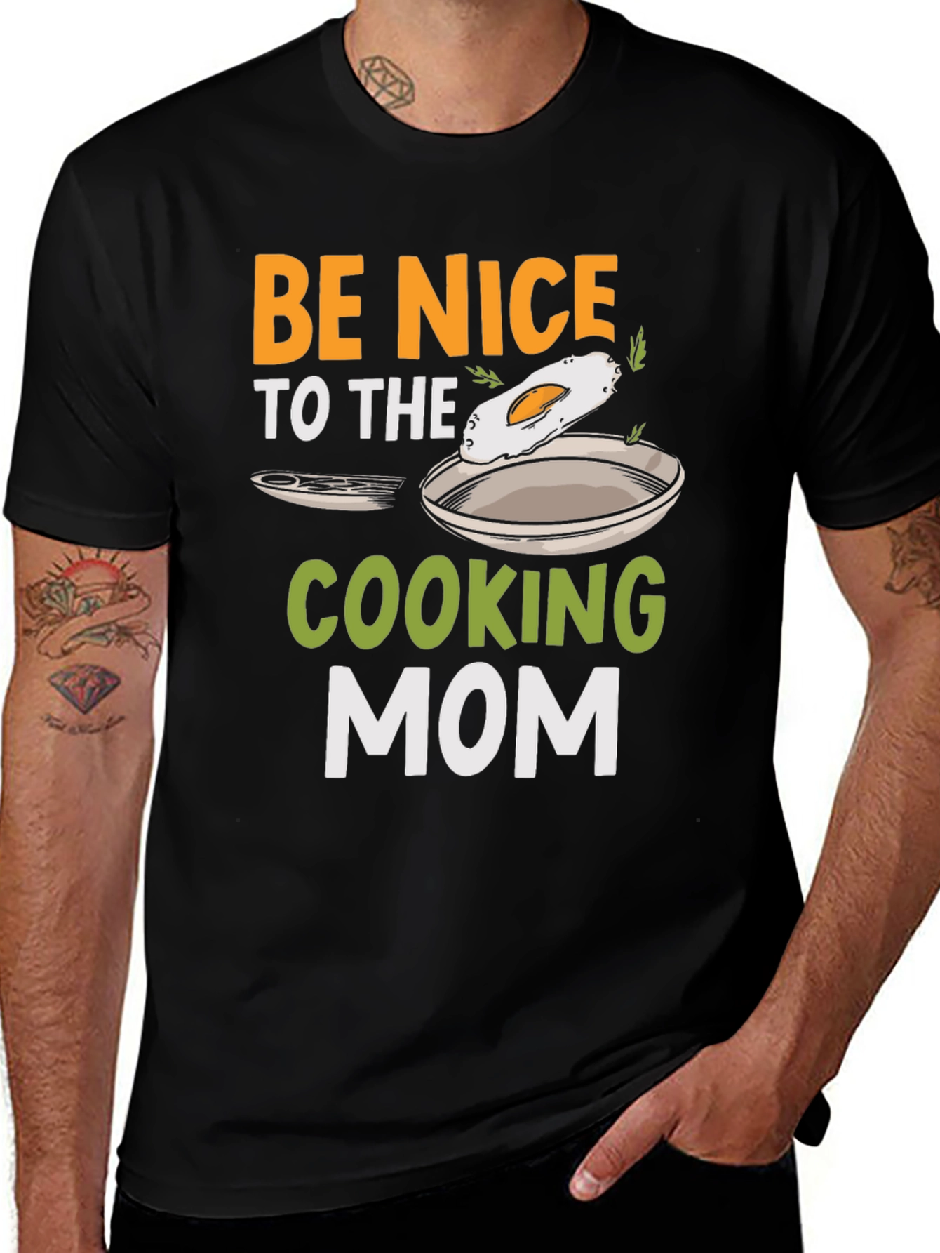 Be Nice to the Cooking Mom T-Shirt
