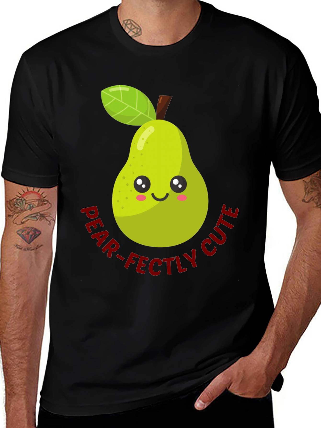 Pear-fectly Cute Graphic T-Shirt