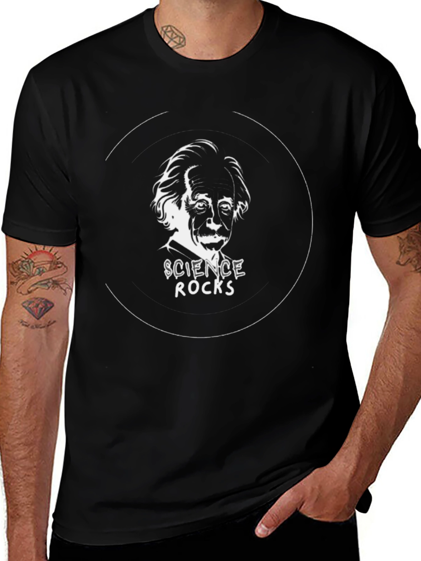 Variant 15 of Science Rocks T-Shirt - Einstein Graphic Tee