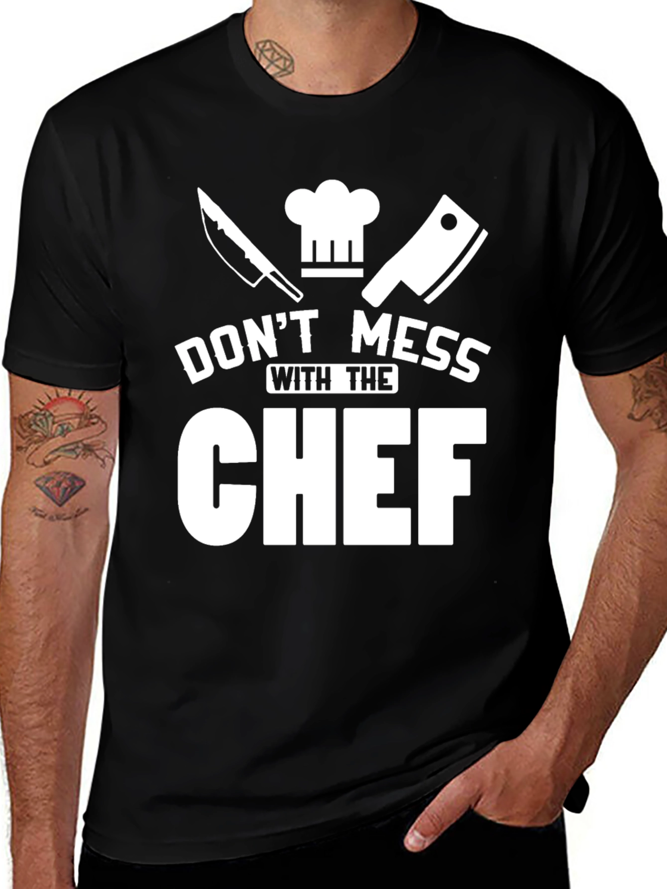 Don't Mess with the Chef Graphic Tee
