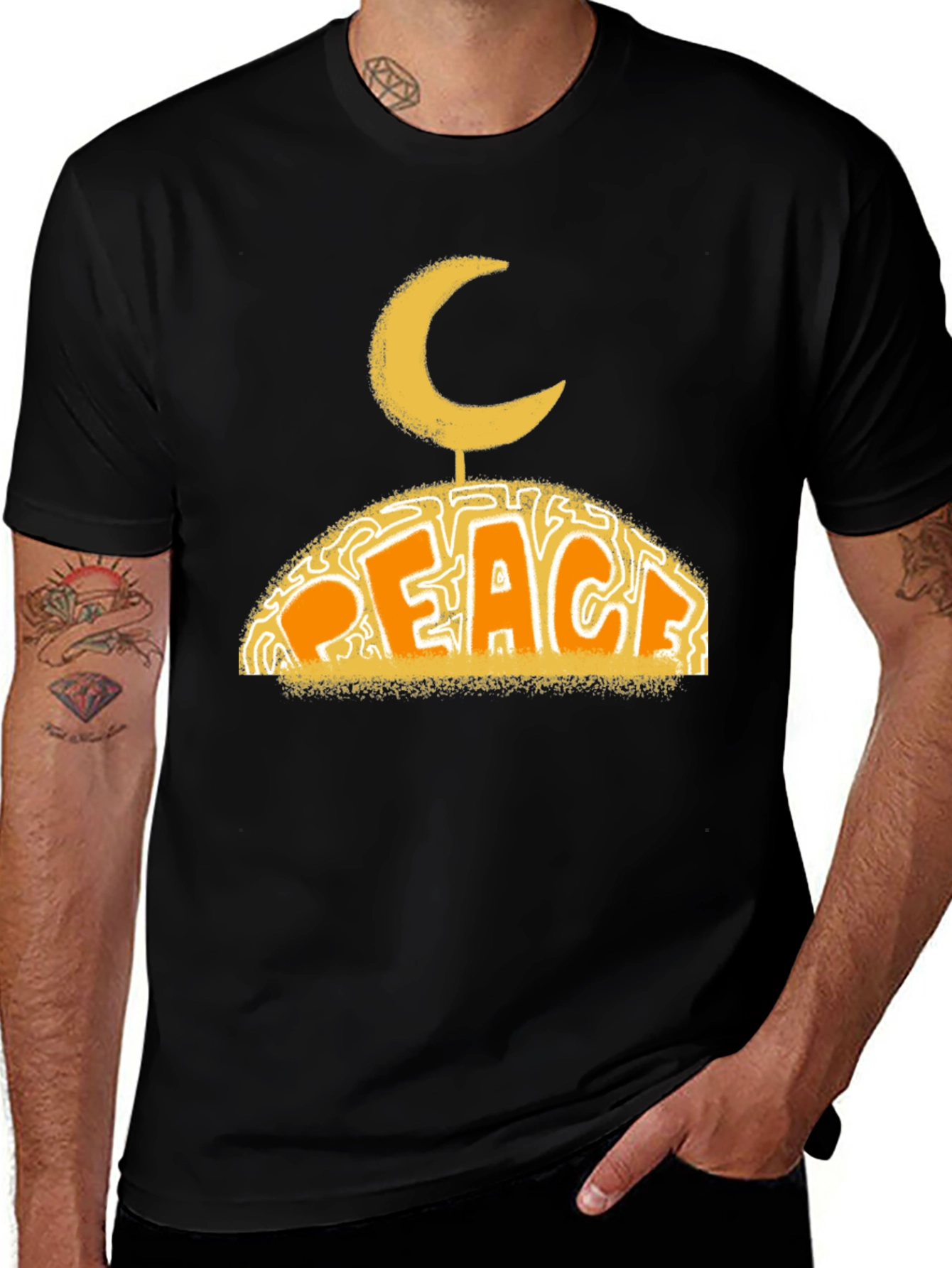 Variant 20 of Peace Mosque Graphic T-Shirt