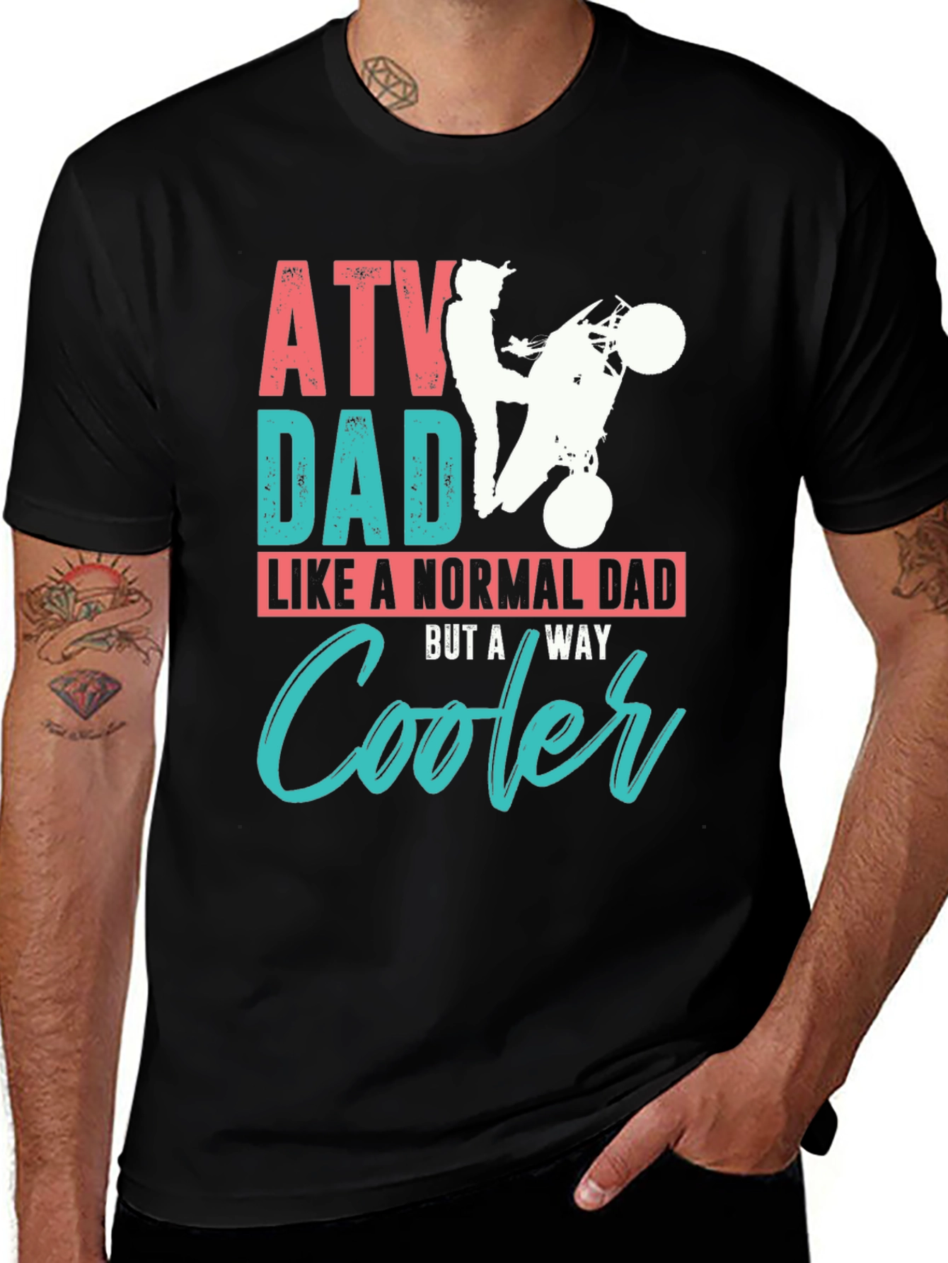 ATV Dad T-Shirt: Cool Dad Gift