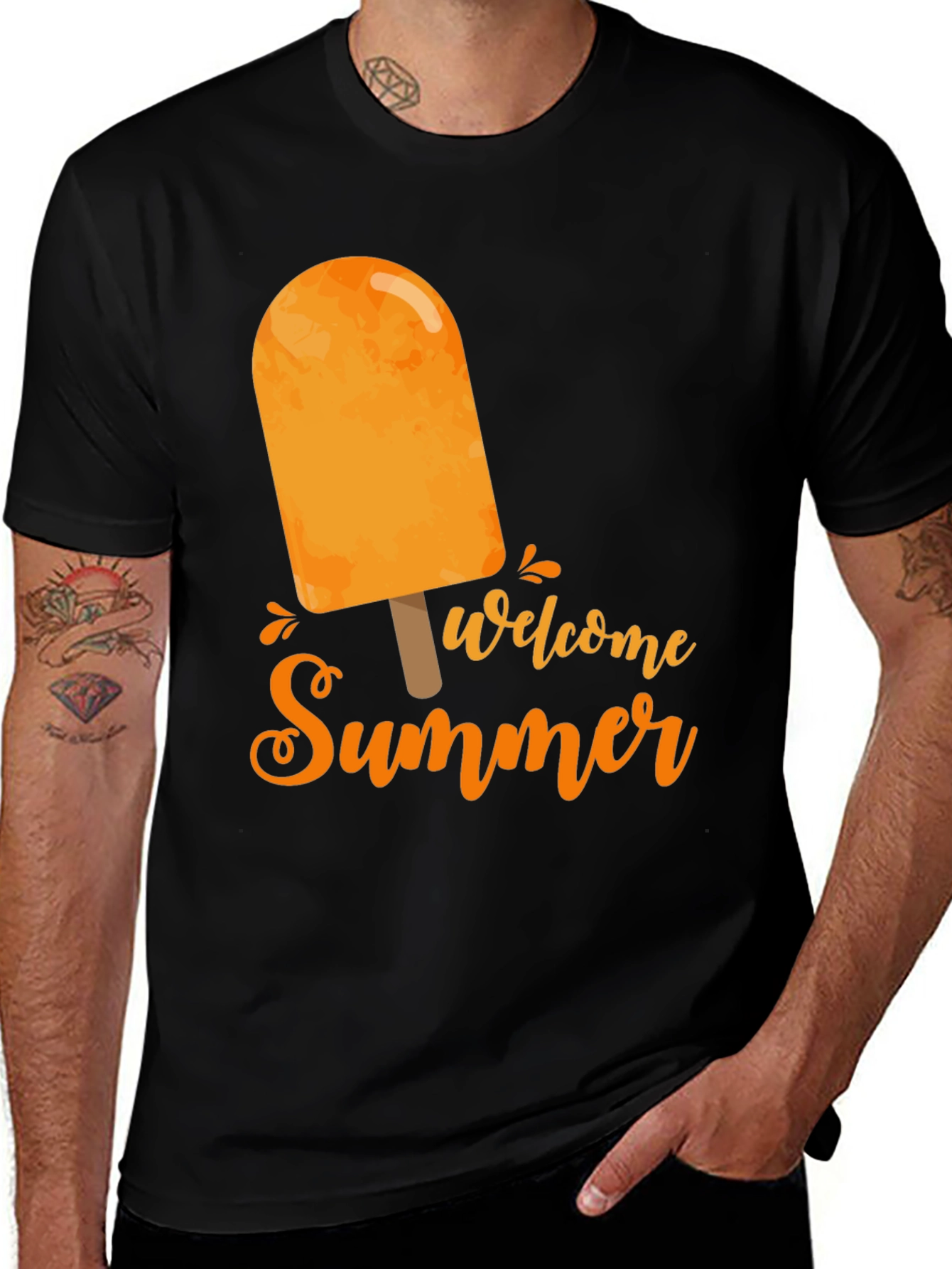 Variant 23 of Welcome Summer Popsicle Graphic Tee