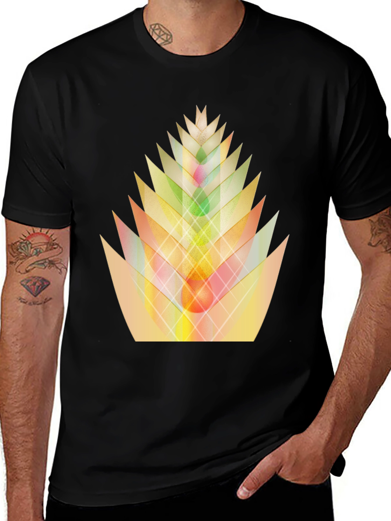 Variant 29 of Geometric Art T-Shirt - Modern Minimalist Design