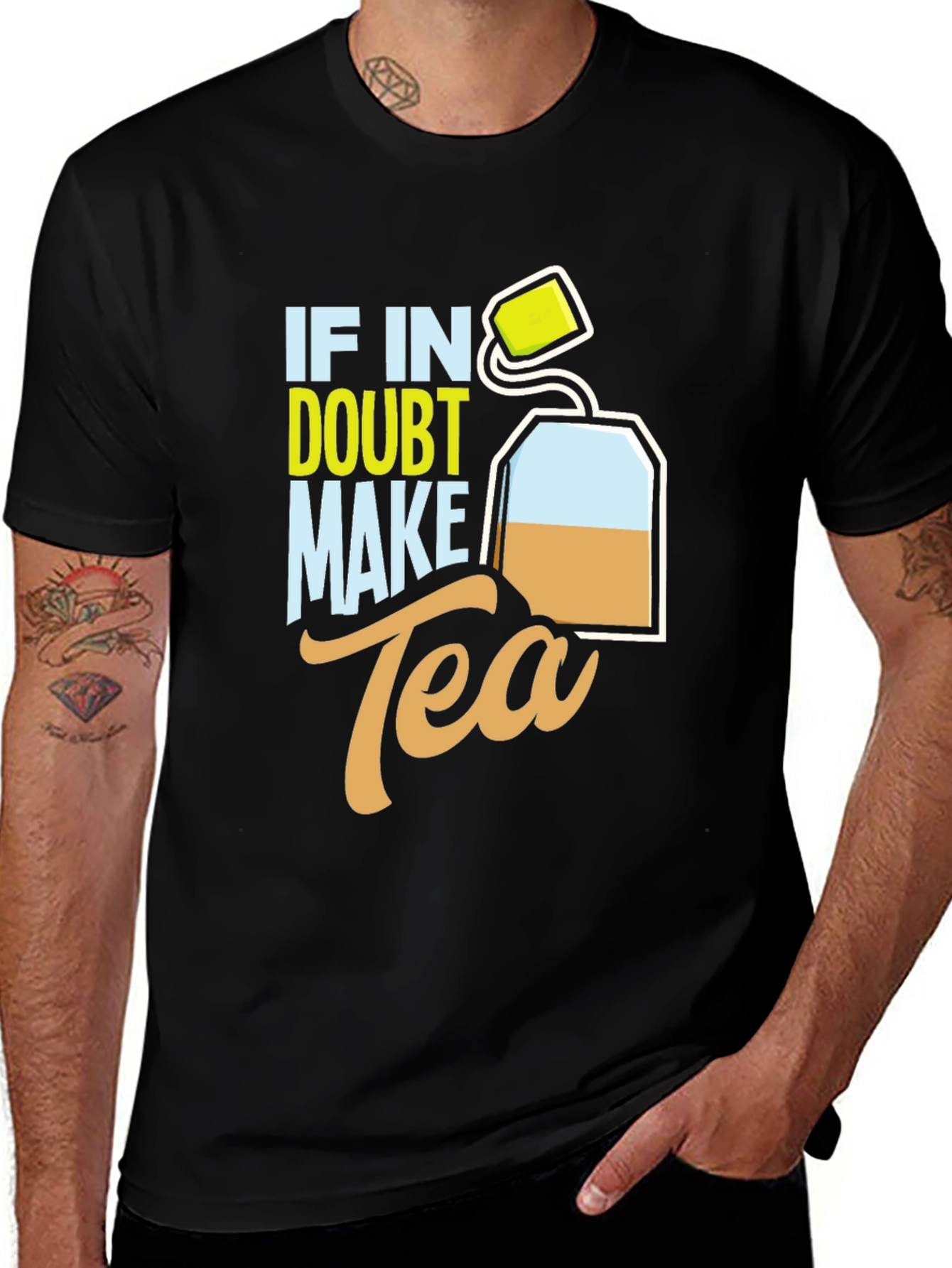 If In Doubt Make Tea T-Shirt - Funny & Relaxing Design