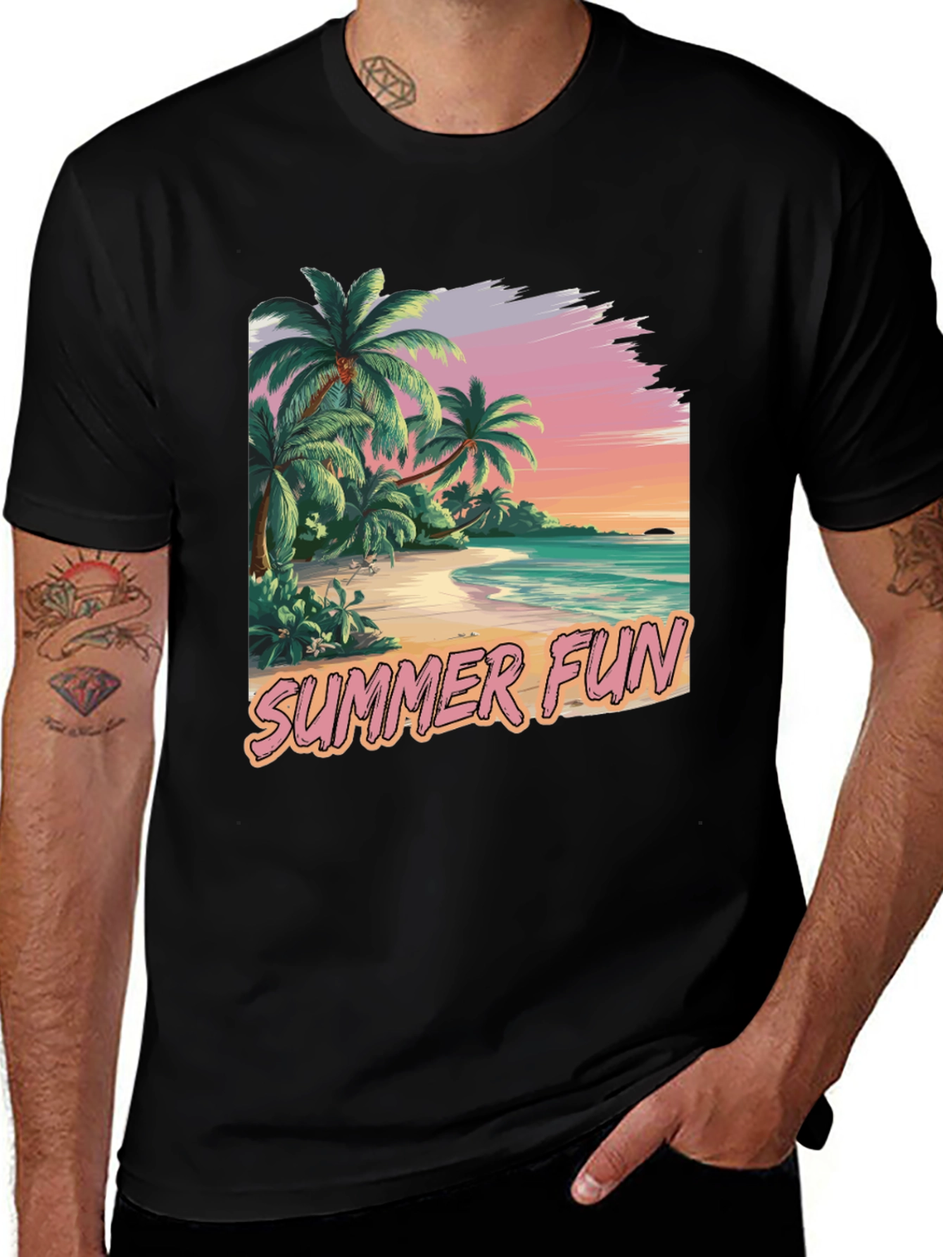 Variant 11 of Summer Fun Graphic T-Shirt